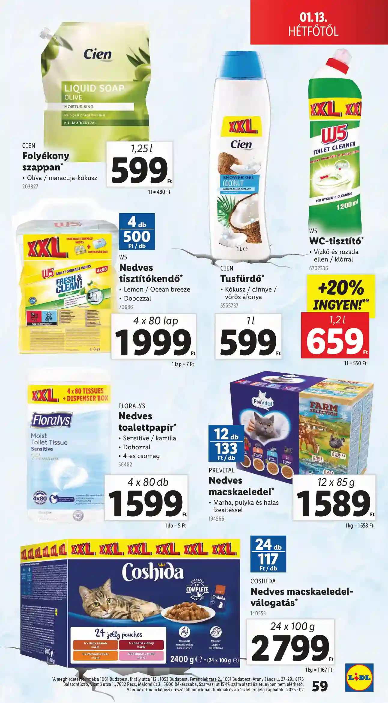 Lidl akciós újság 2. hét (Érvényes 01.09-től) (55 oldal)