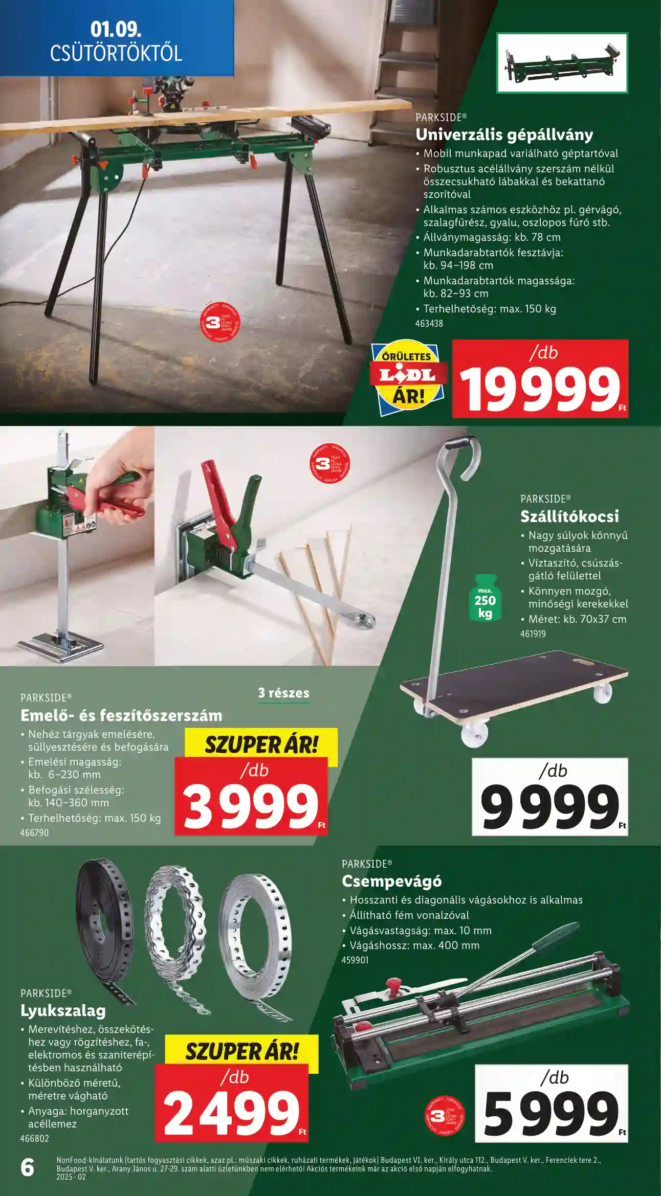 Lidl akciós újság 2. hét (Érvényes 01.09-től) (15 oldal)