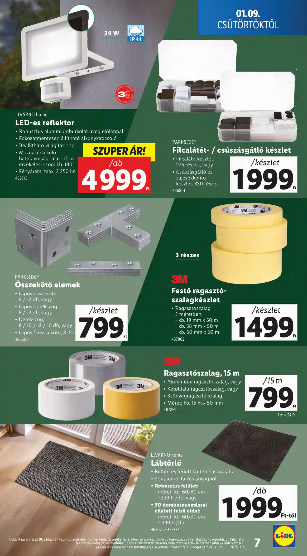 Lidl akciós újság 2. hét (Érvényes 01.09-től) (16 oldal)