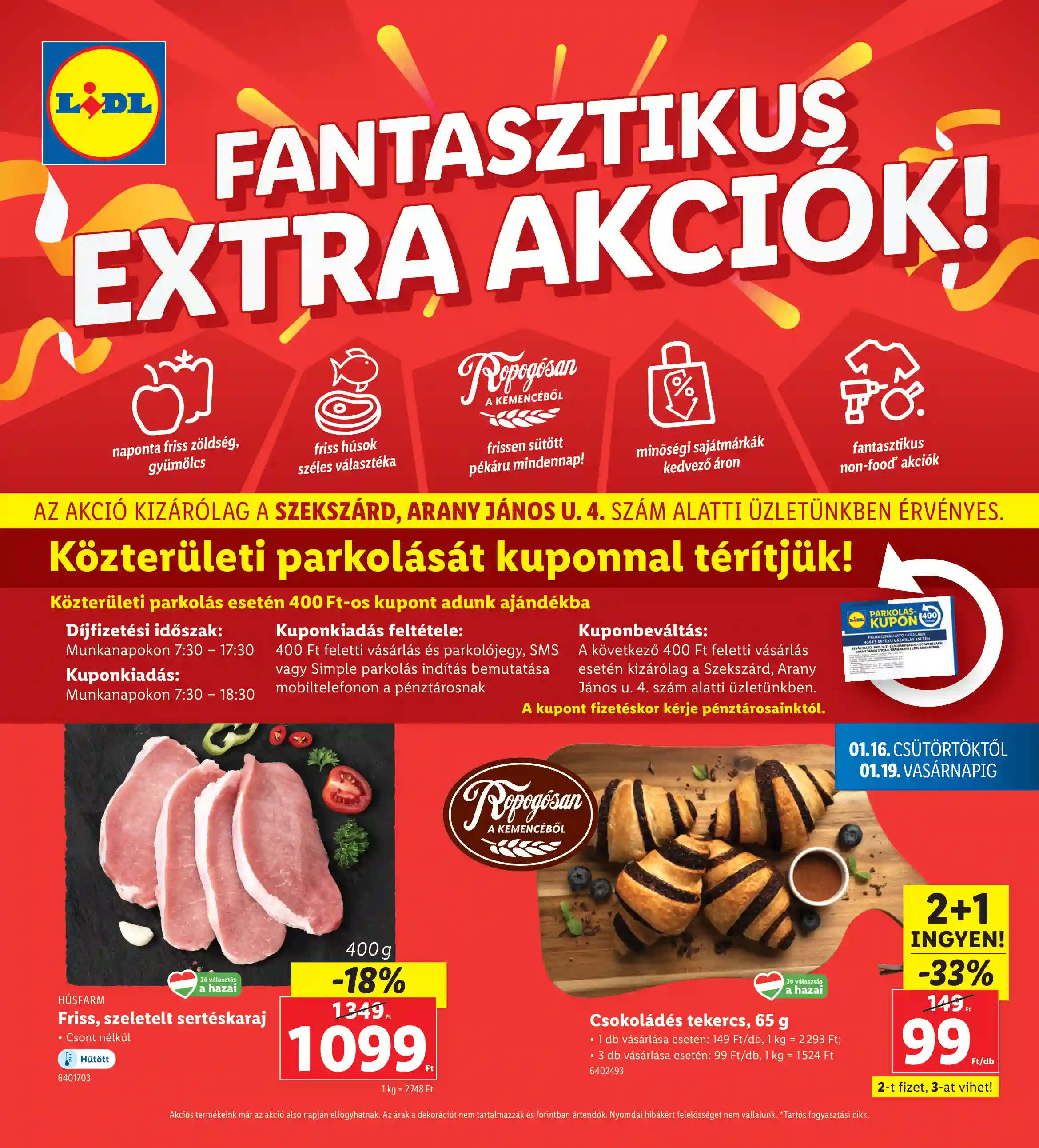 LIDL Regionális akciók – Szekszárd 3.hét