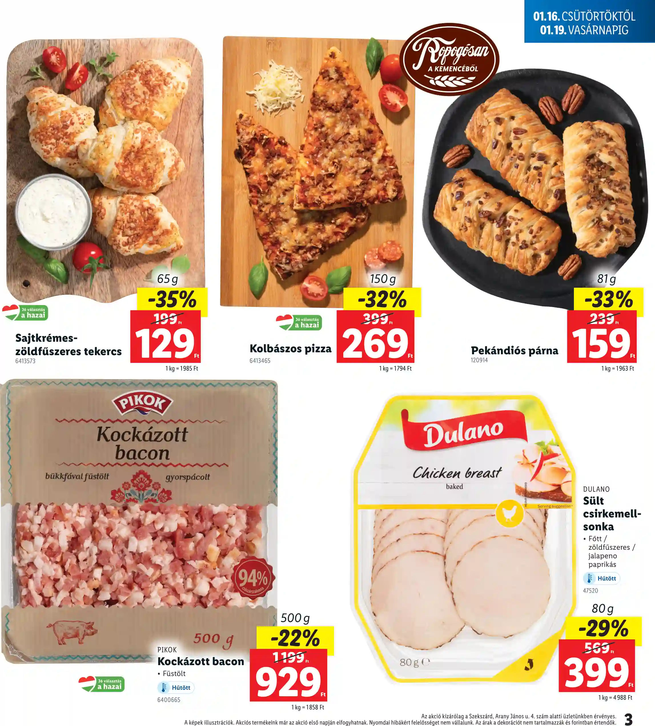 Lidl akciós újság 3. hét (Regionális akciók – Szekszárd) (3 oldal)