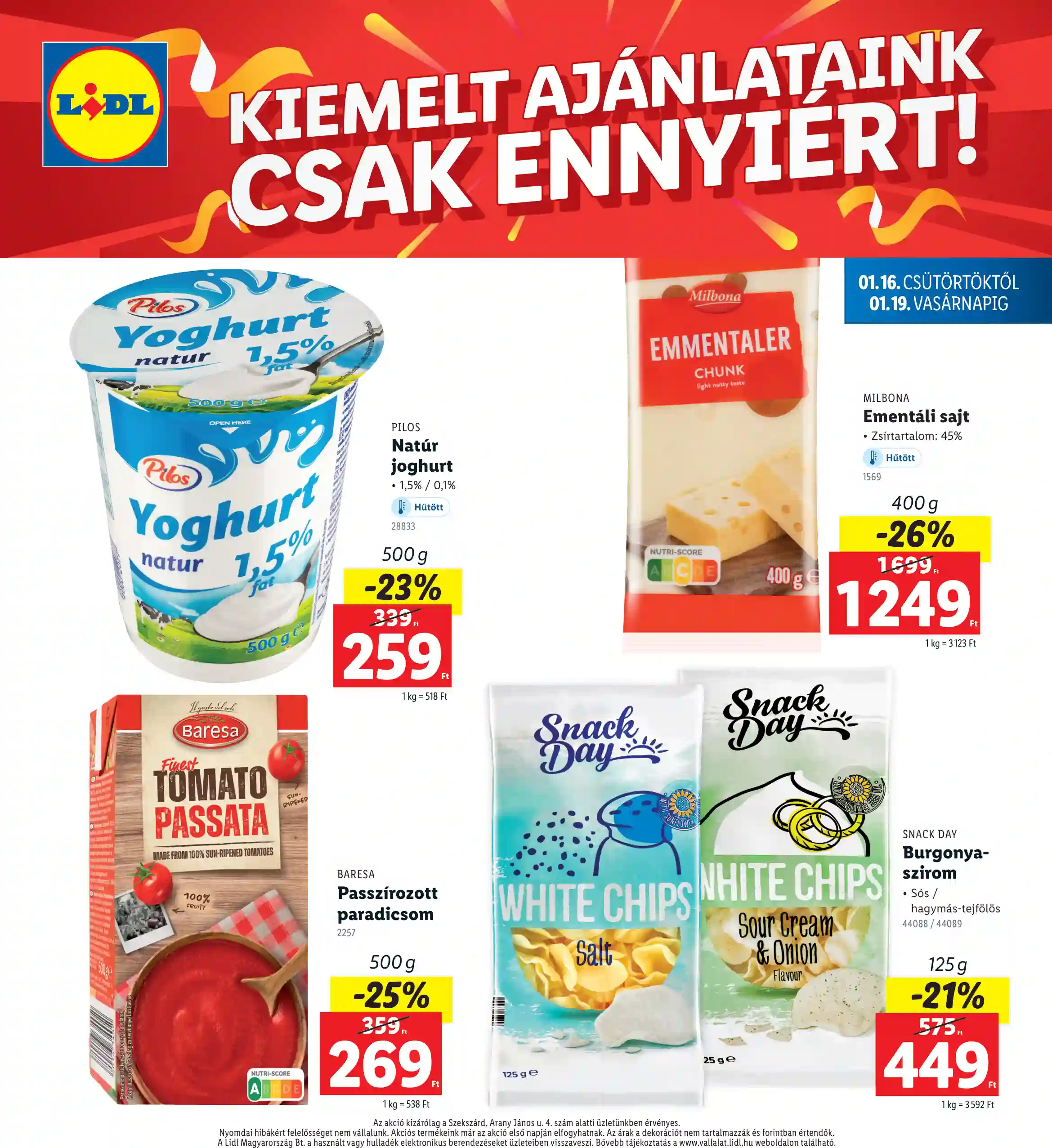 Lidl akciós újság 3. hét (Regionális akciók – Szekszárd) (4 oldal)