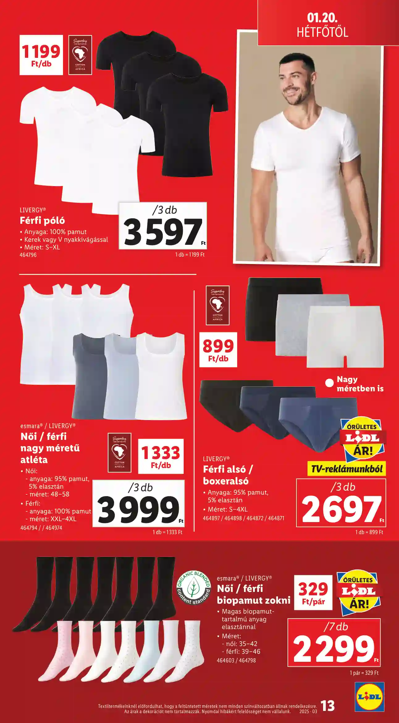 Lidl akciós újság 3. hét (Érvényes 01.16-tól) (5 oldal)