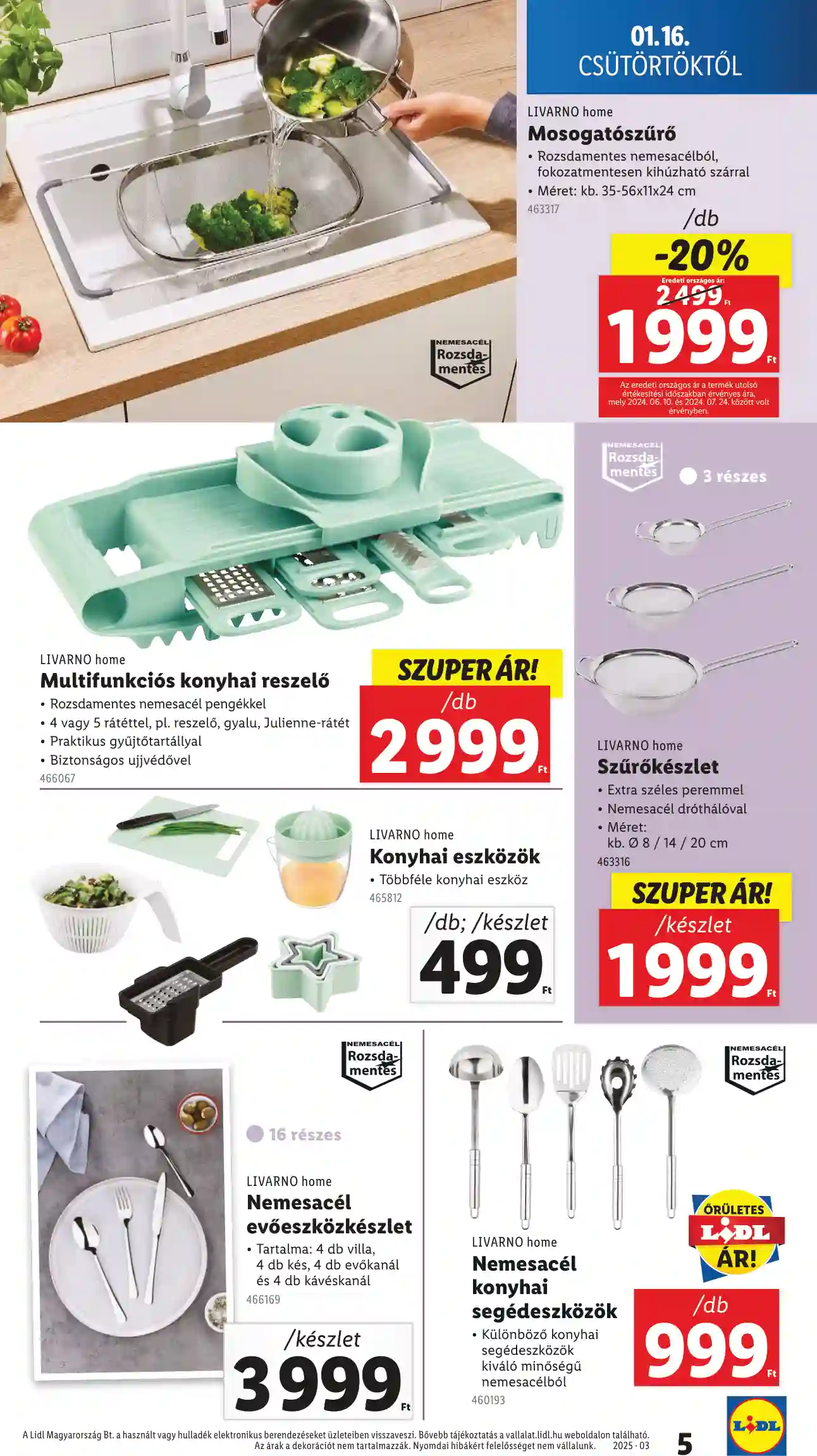 Lidl akciós újság 3. hét (Érvényes 01.16-tól) (14 oldal)