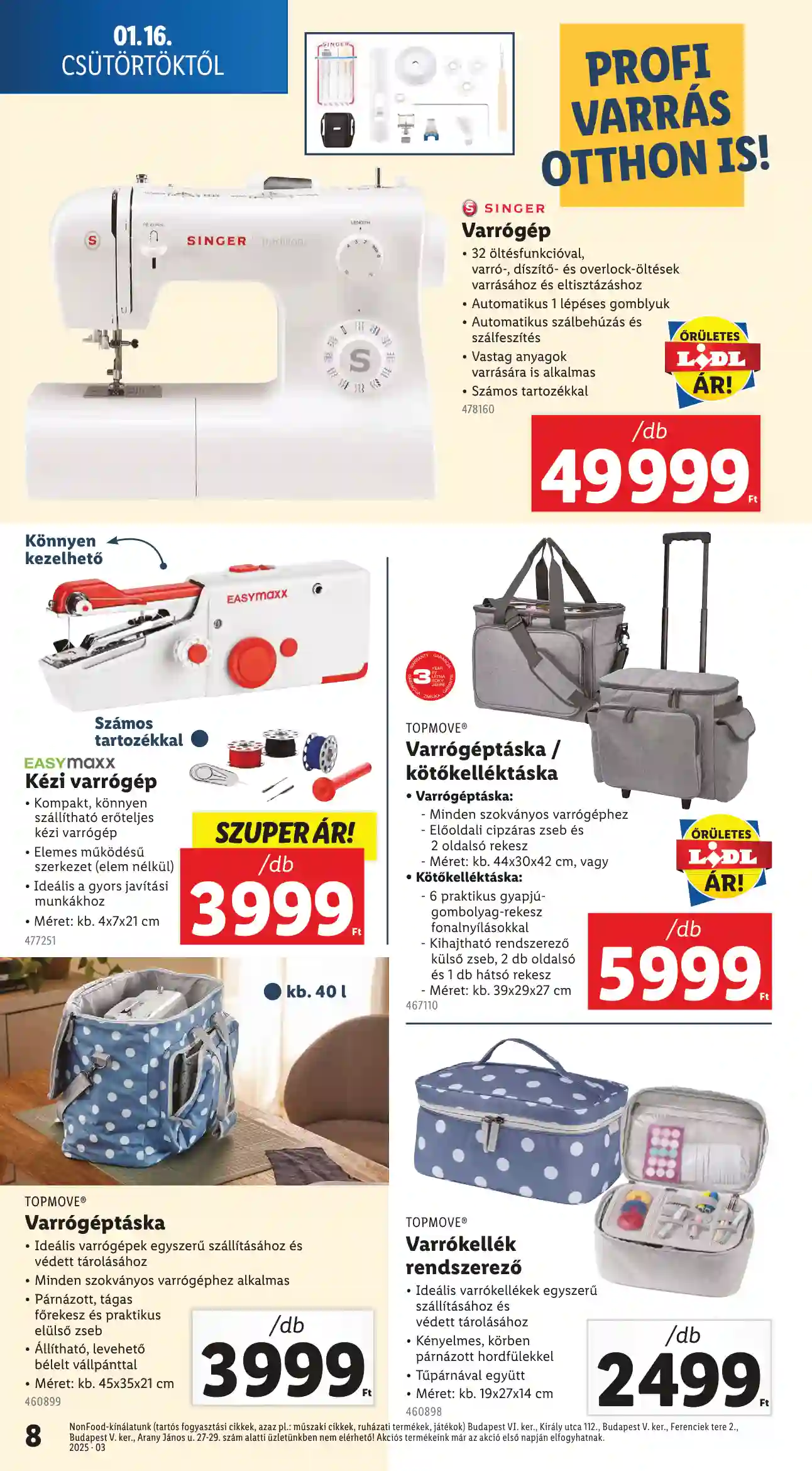 Lidl akciós újság 3. hét (Érvényes 01.16-tól) (17 oldal)