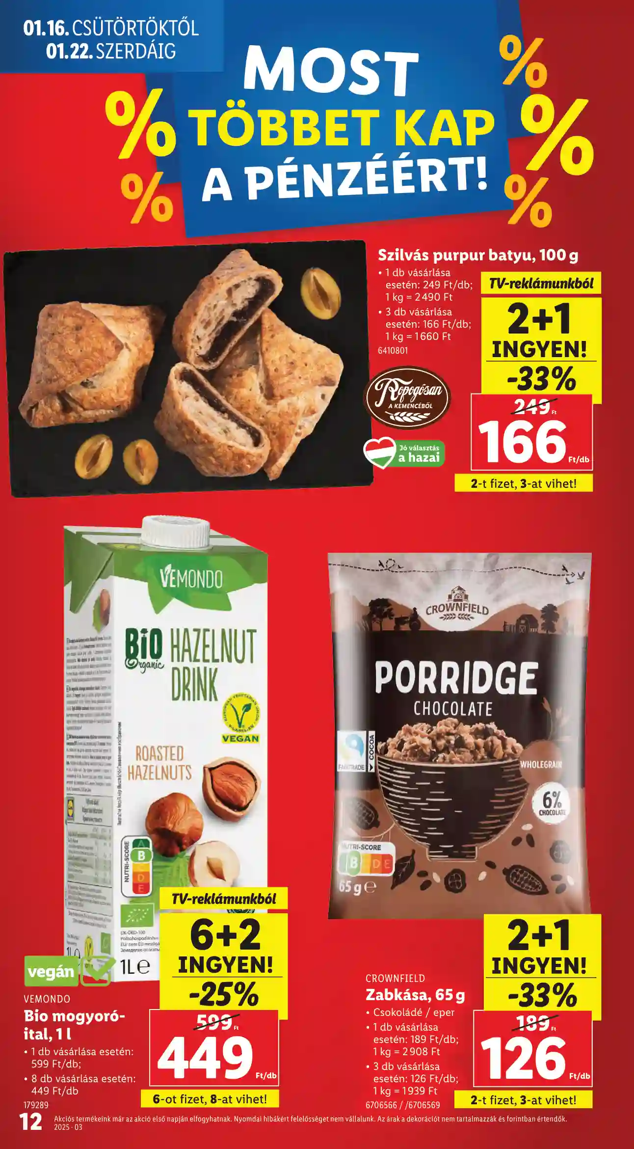 Lidl akciós újság 3. hét (Érvényes 01.16-tól) (4 oldal)
