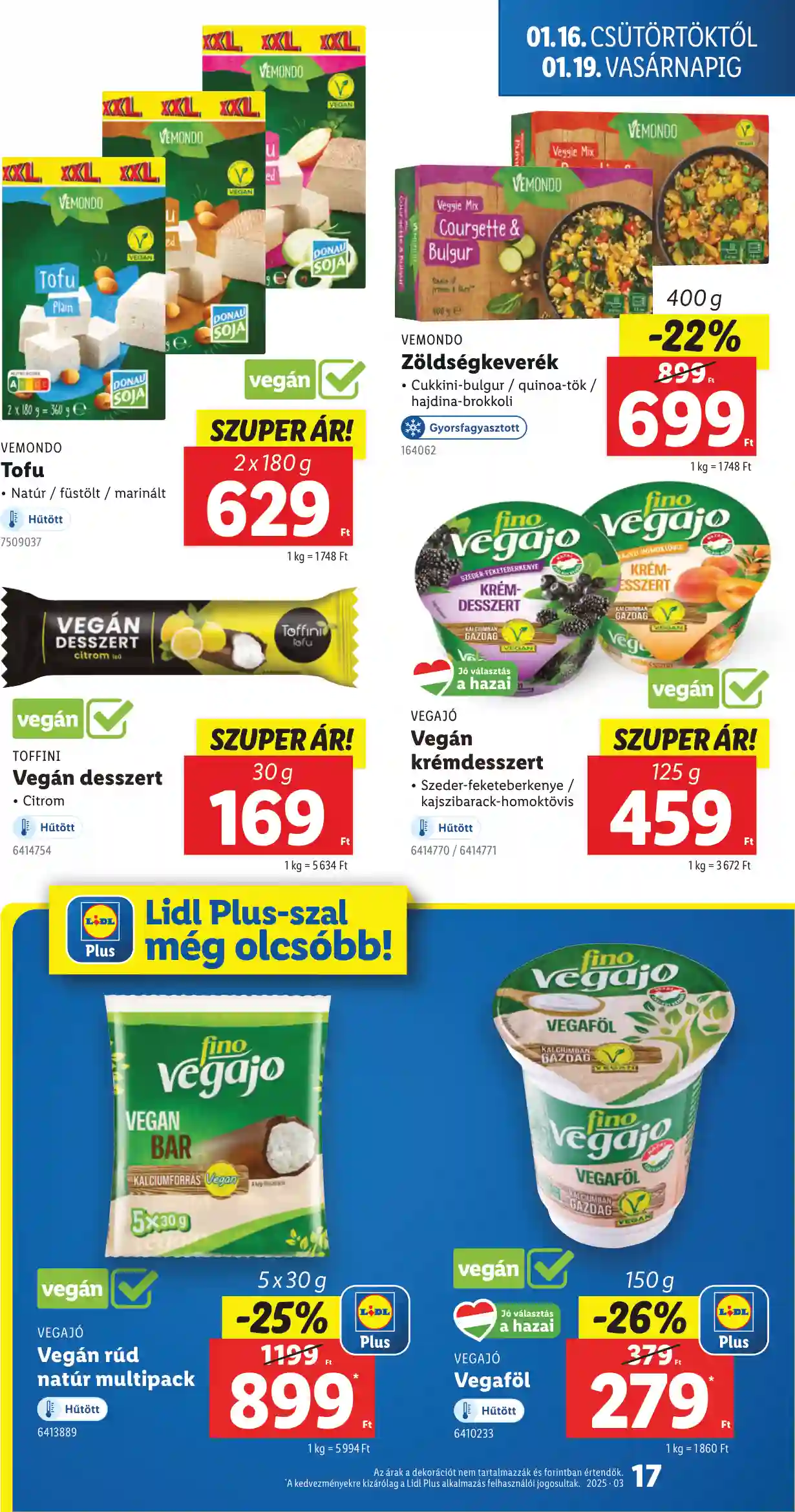 Lidl akciós újság 3. hét (Érvényes 01.16-tól) (9 oldal)