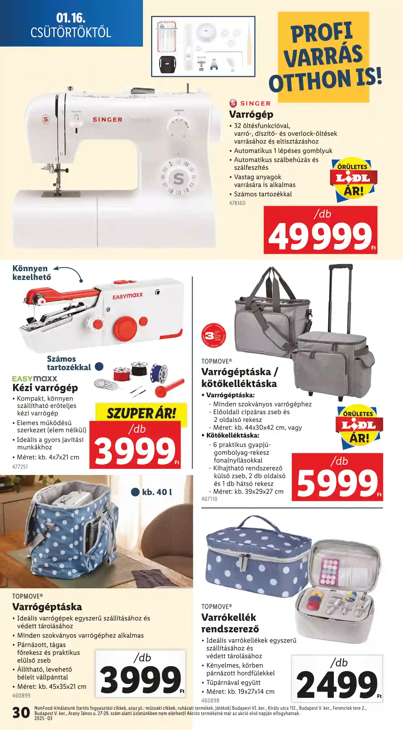 Lidl akciós újság 3. hét (Érvényes 01.16-tól) (23 oldal)