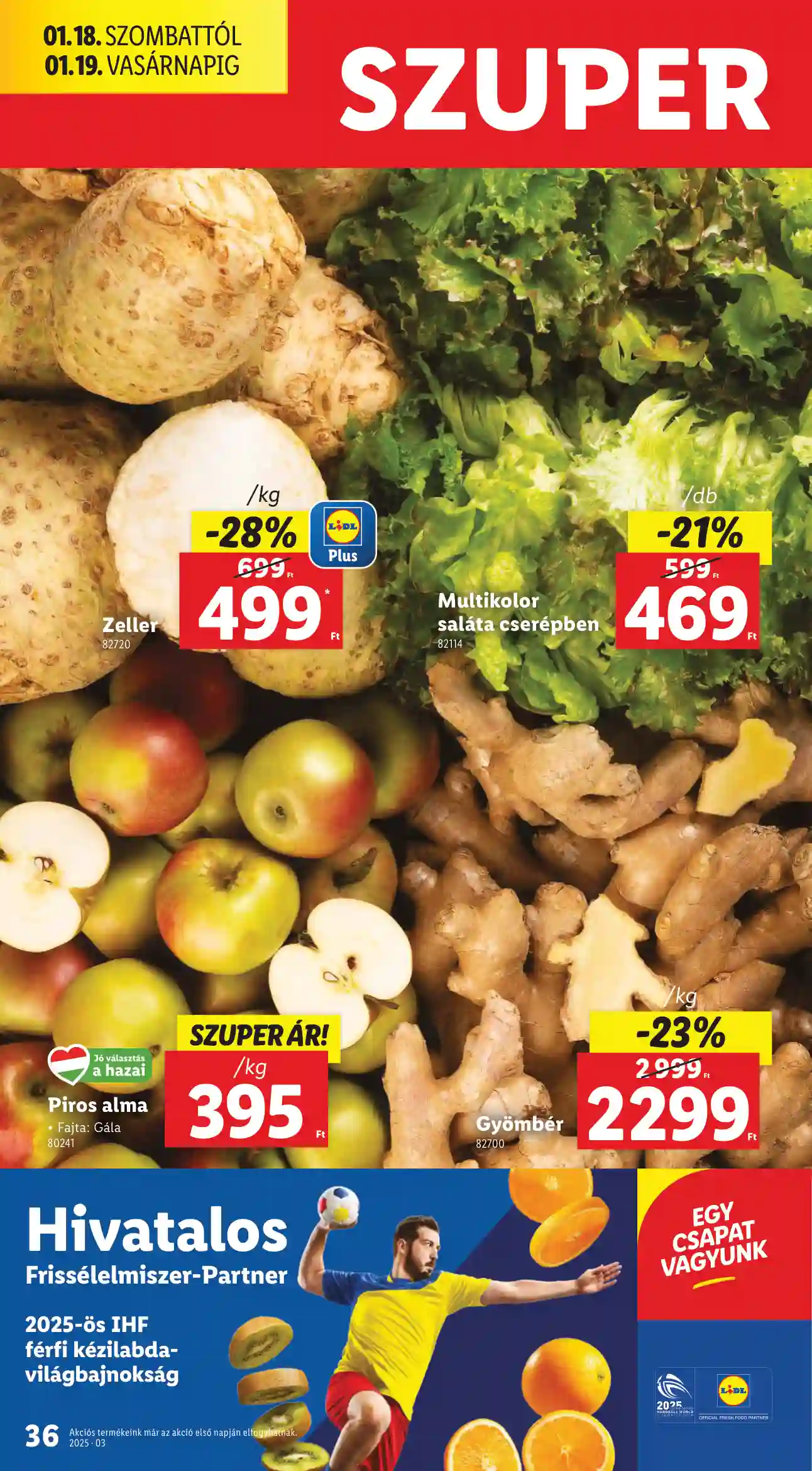 Lidl akciós újság 3. hét (Érvényes 01.16-tól) (30 oldal)