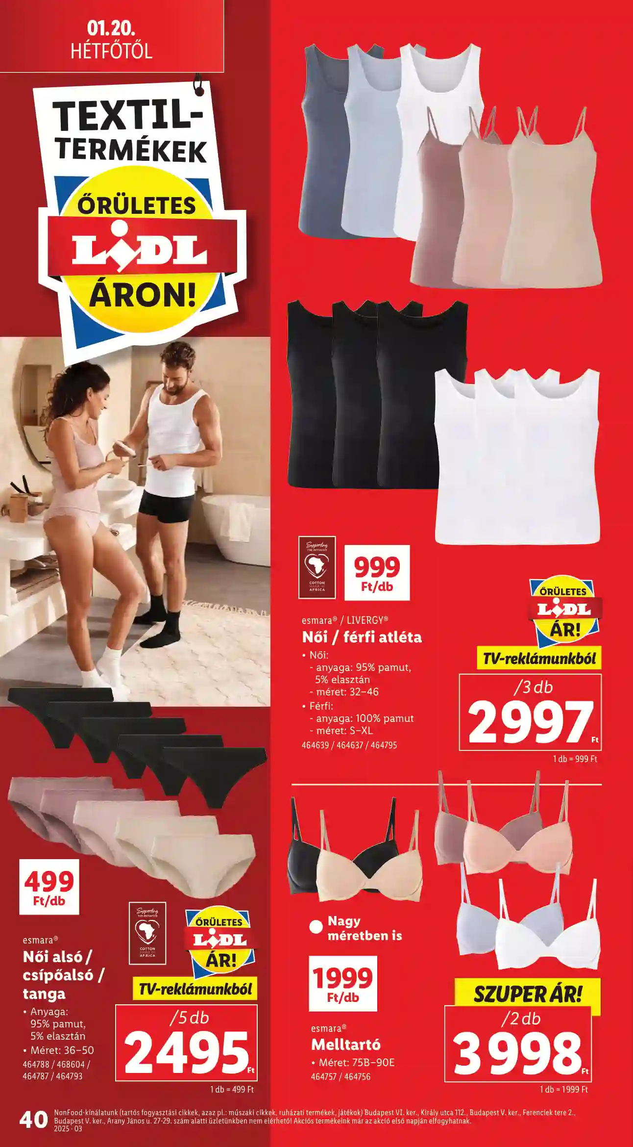 Lidl akciós újság 3. hét (Érvényes 01.16-tól) (34 oldal)