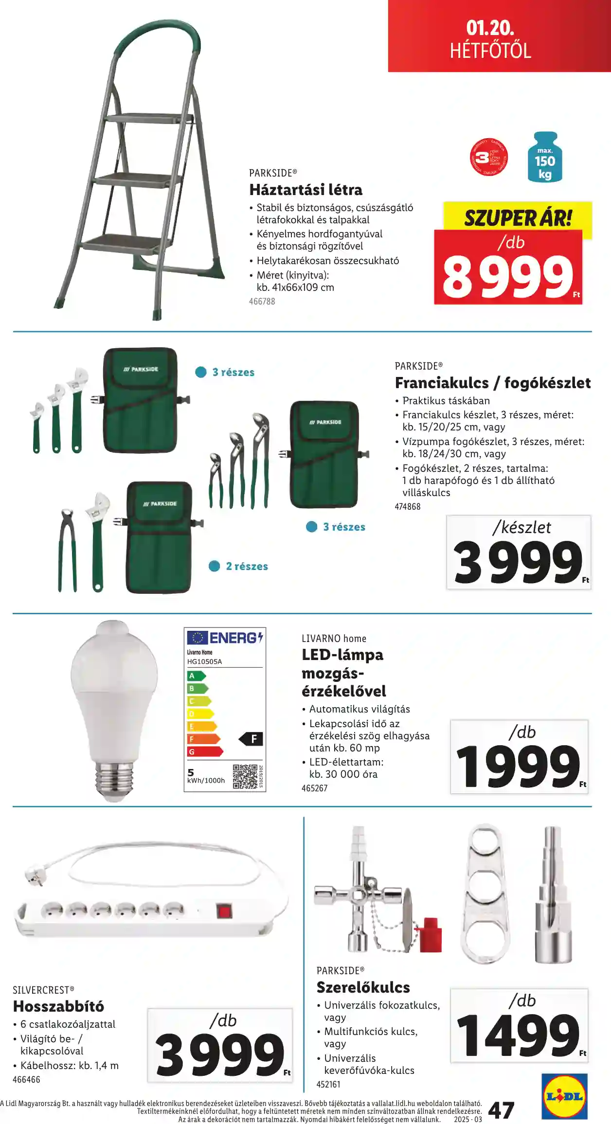Lidl akciós újság 3. hét (Érvényes 01.16-tól) (42 oldal)