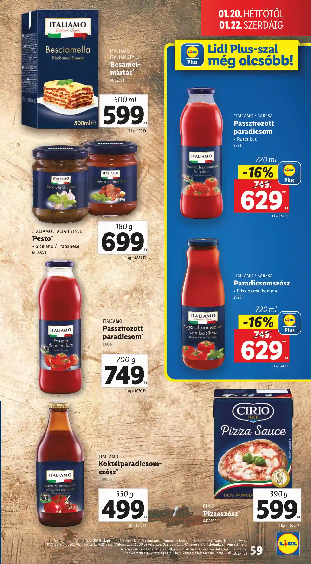 Lidl akciós újság 3. hét (Érvényes 01.16-tól) (55 oldal)