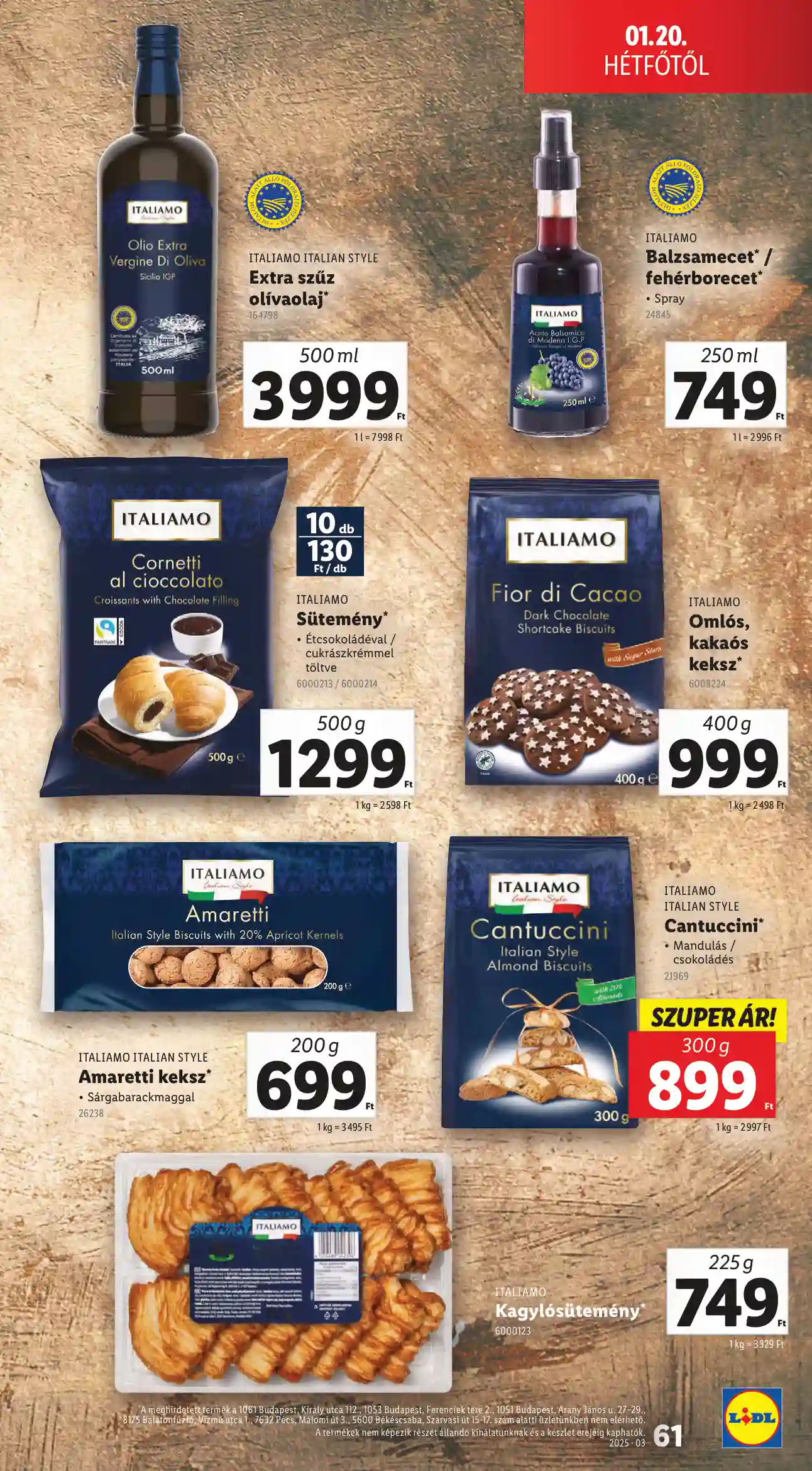 Lidl akciós újság 3. hét (Érvényes 01.16-tól) (58 oldal)