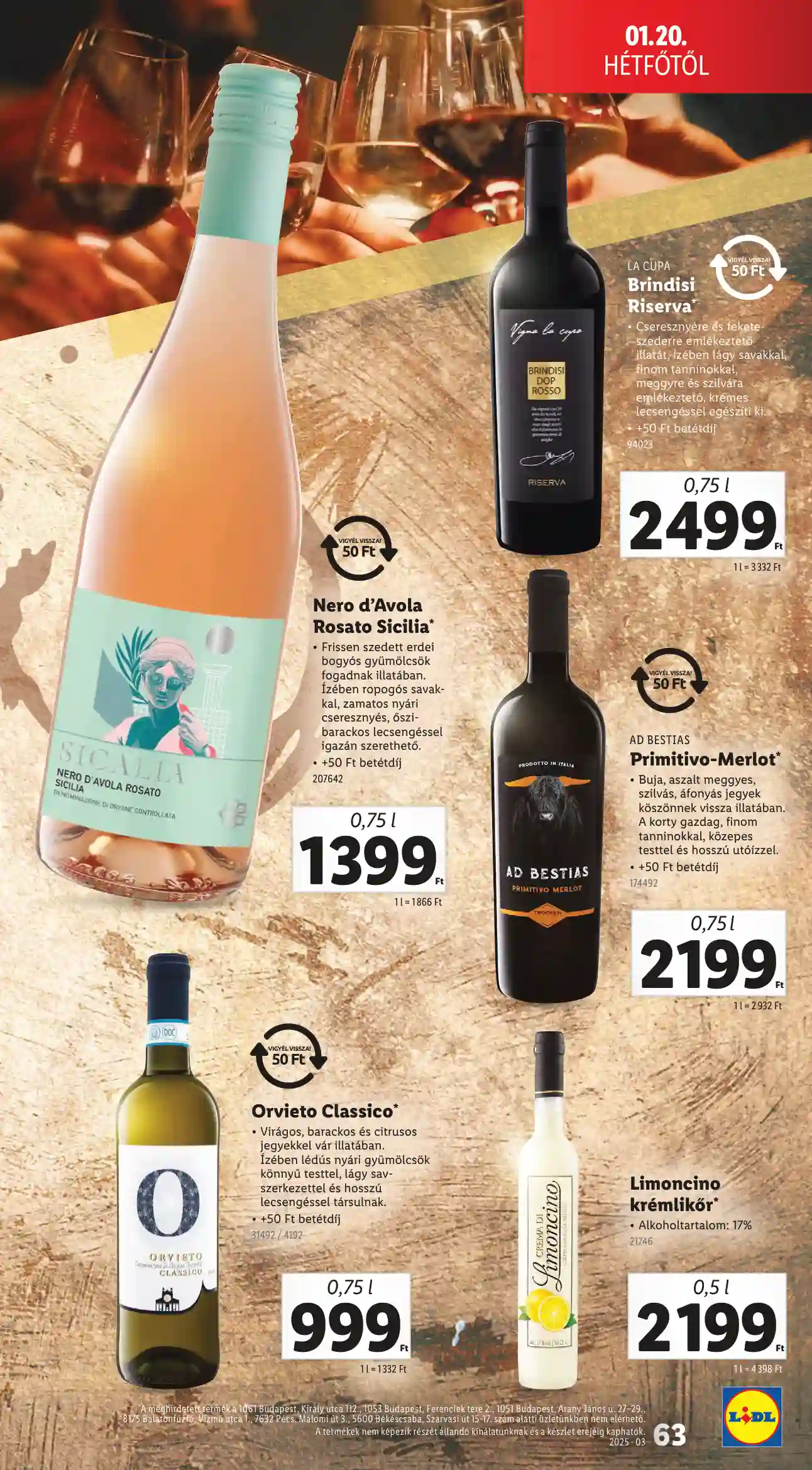 Lidl akciós újság 3. hét (Érvényes 01.16-tól) (60 oldal)