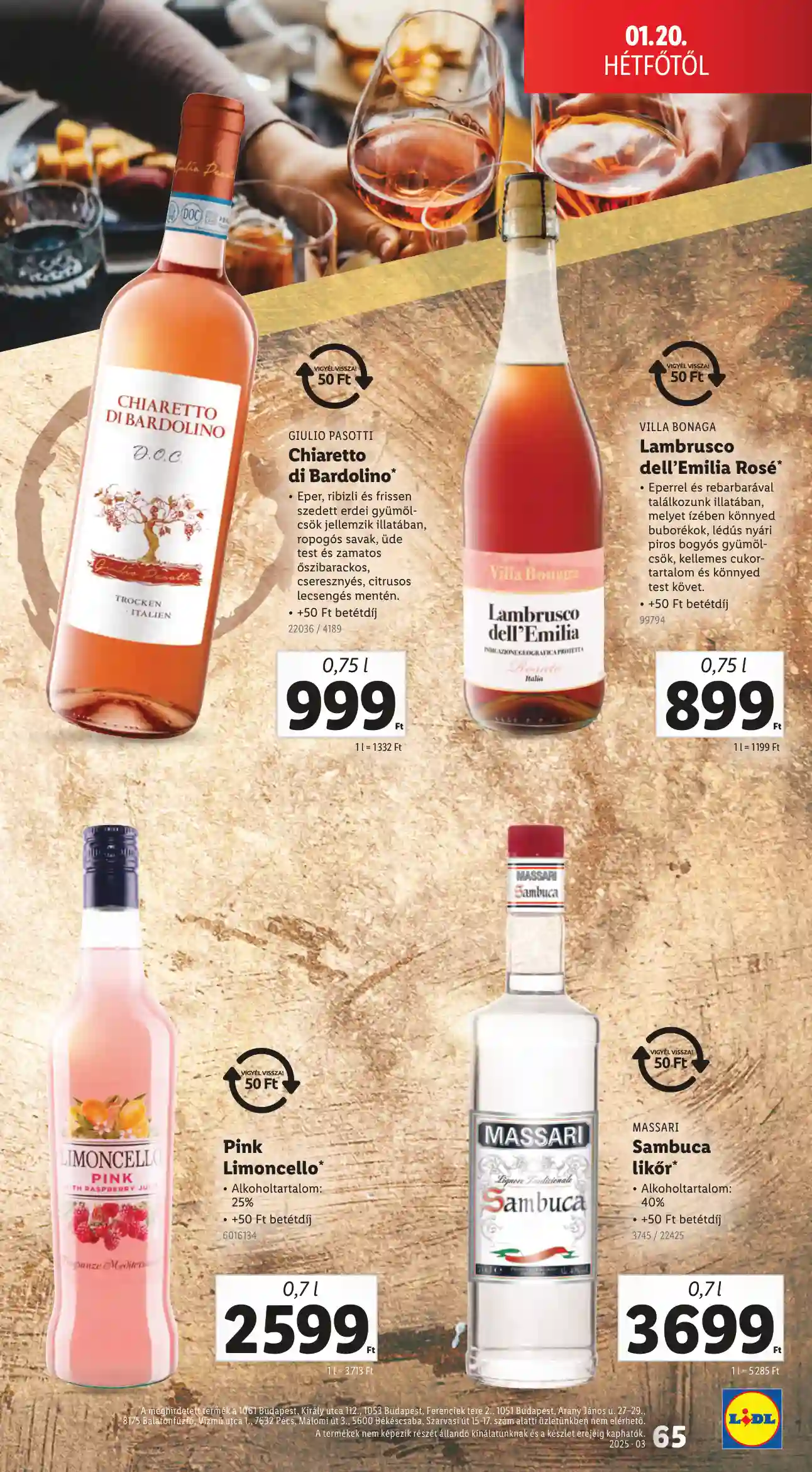 Lidl akciós újság 3. hét (Érvényes 01.16-tól) (62 oldal)