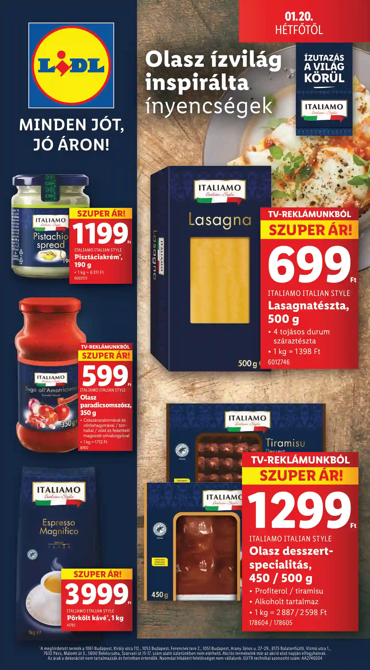 Lidl akciós újság 3. hét (Érvényes 01.16-tól) (63 oldal)