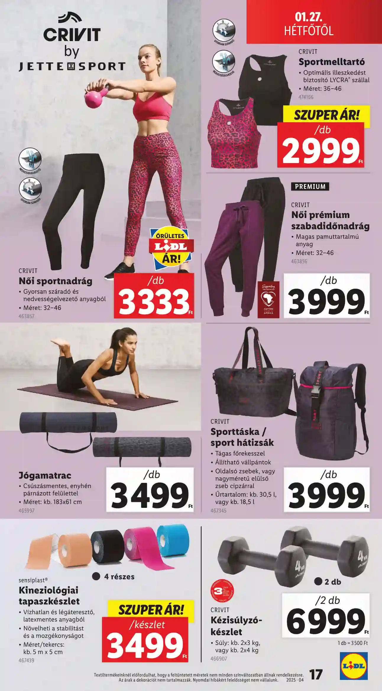 Lidl akciós újság 4. hét (Érvényes 01.23-tól) (9 oldal)