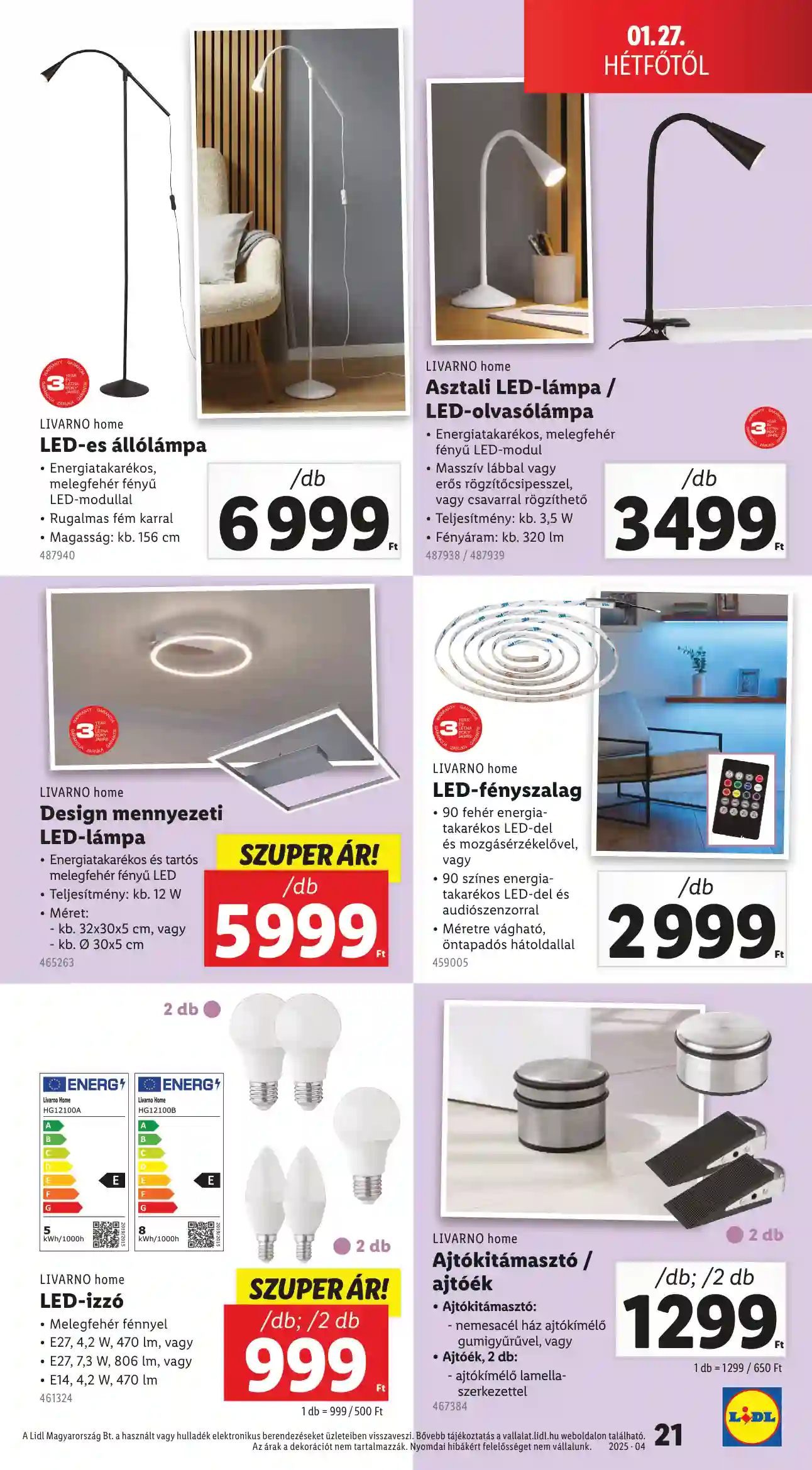 Lidl akciós újság 4. hét (Érvényes 01.23-tól) (14 oldal)