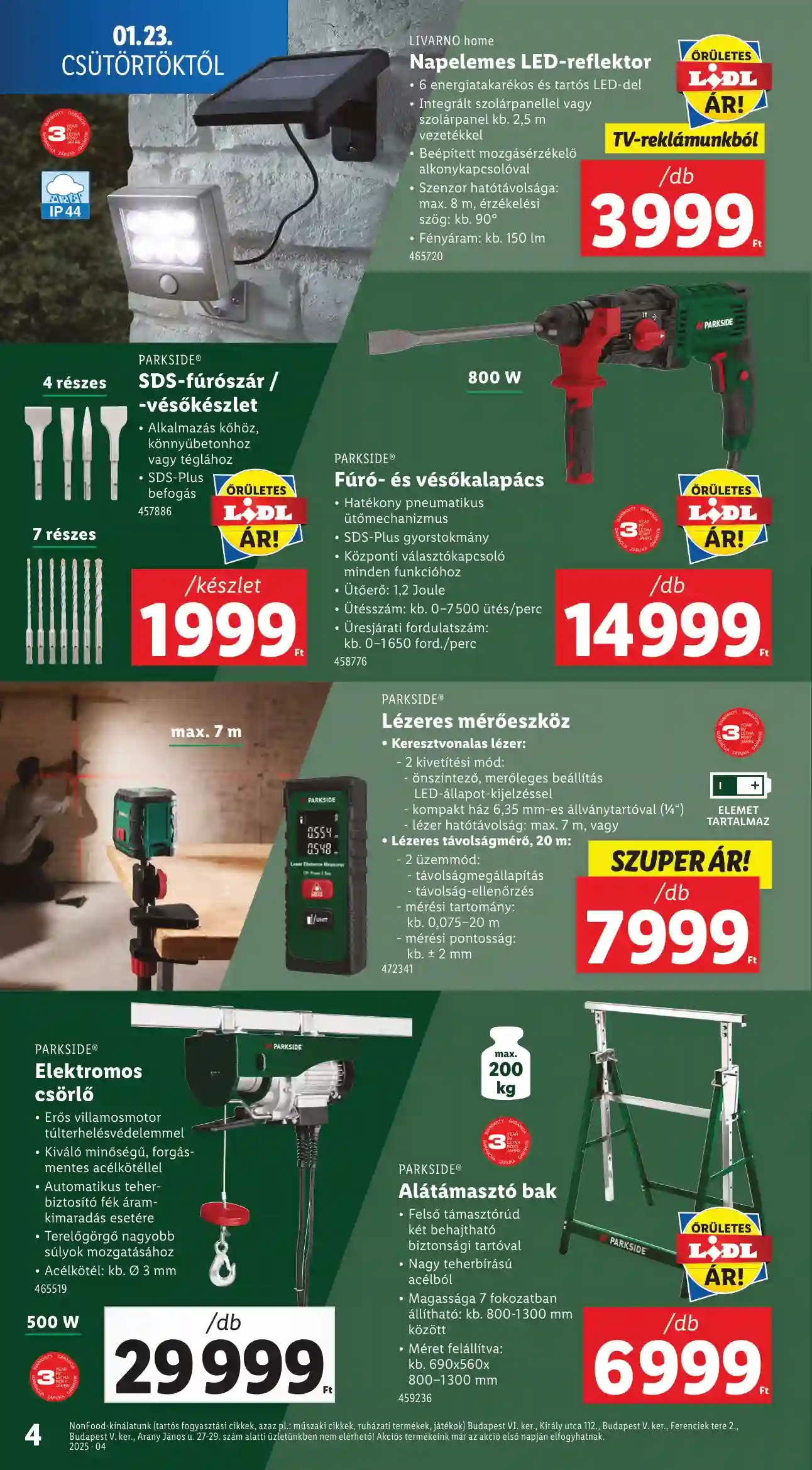 Lidl akciós újság 4. hét (Érvényes 01.23-tól) (17 oldal)