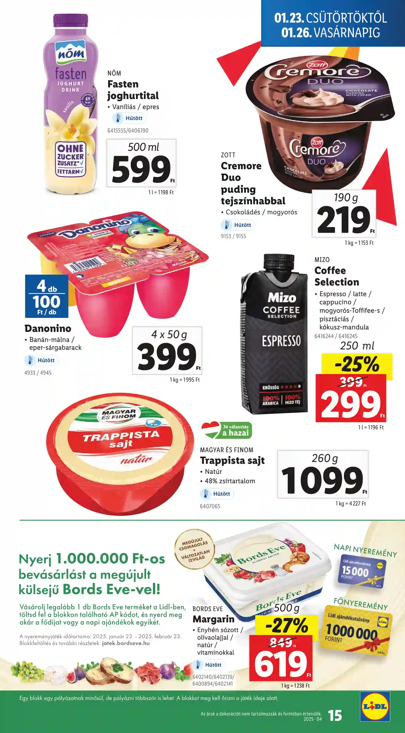 Lidl akciós újság 4. hét (Érvényes 01.23-tól) (7 oldal)
