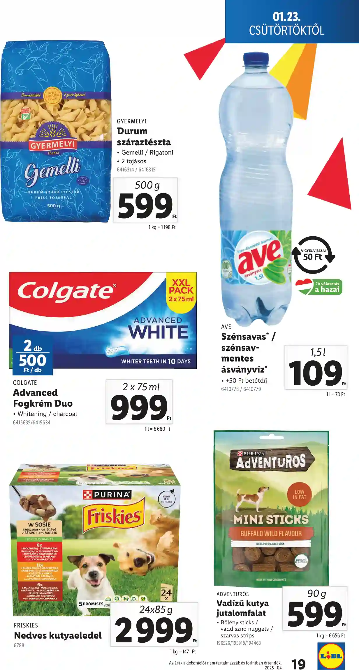 Lidl akciós újság 4. hét (Érvényes 01.23-tól) (11 oldal)