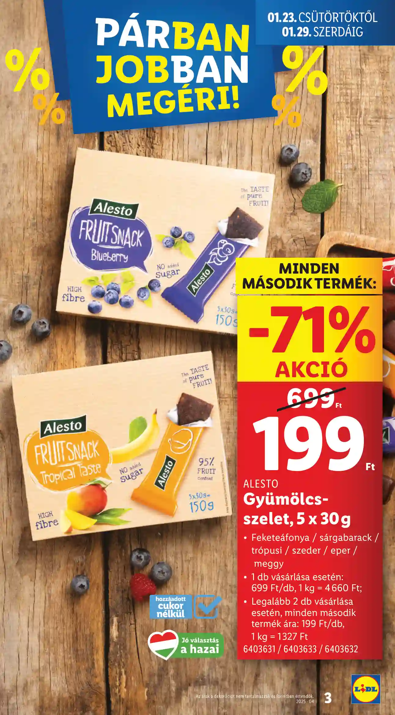 Lidl akciós újság 4. hét (Érvényes 01.23-tól) (13 oldal)