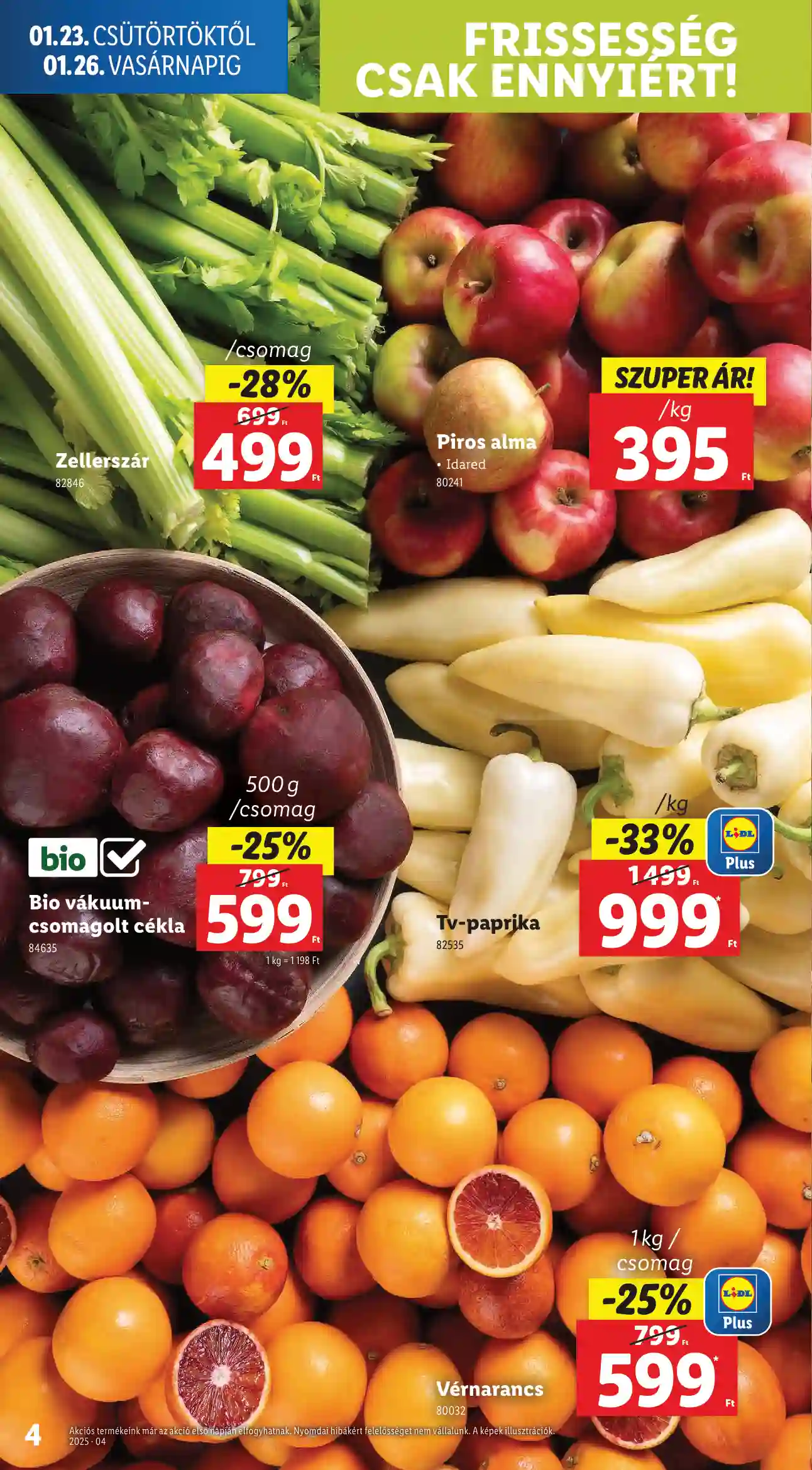Lidl akciós újság 4. hét (Érvényes 01.23-tól) (24 oldal)