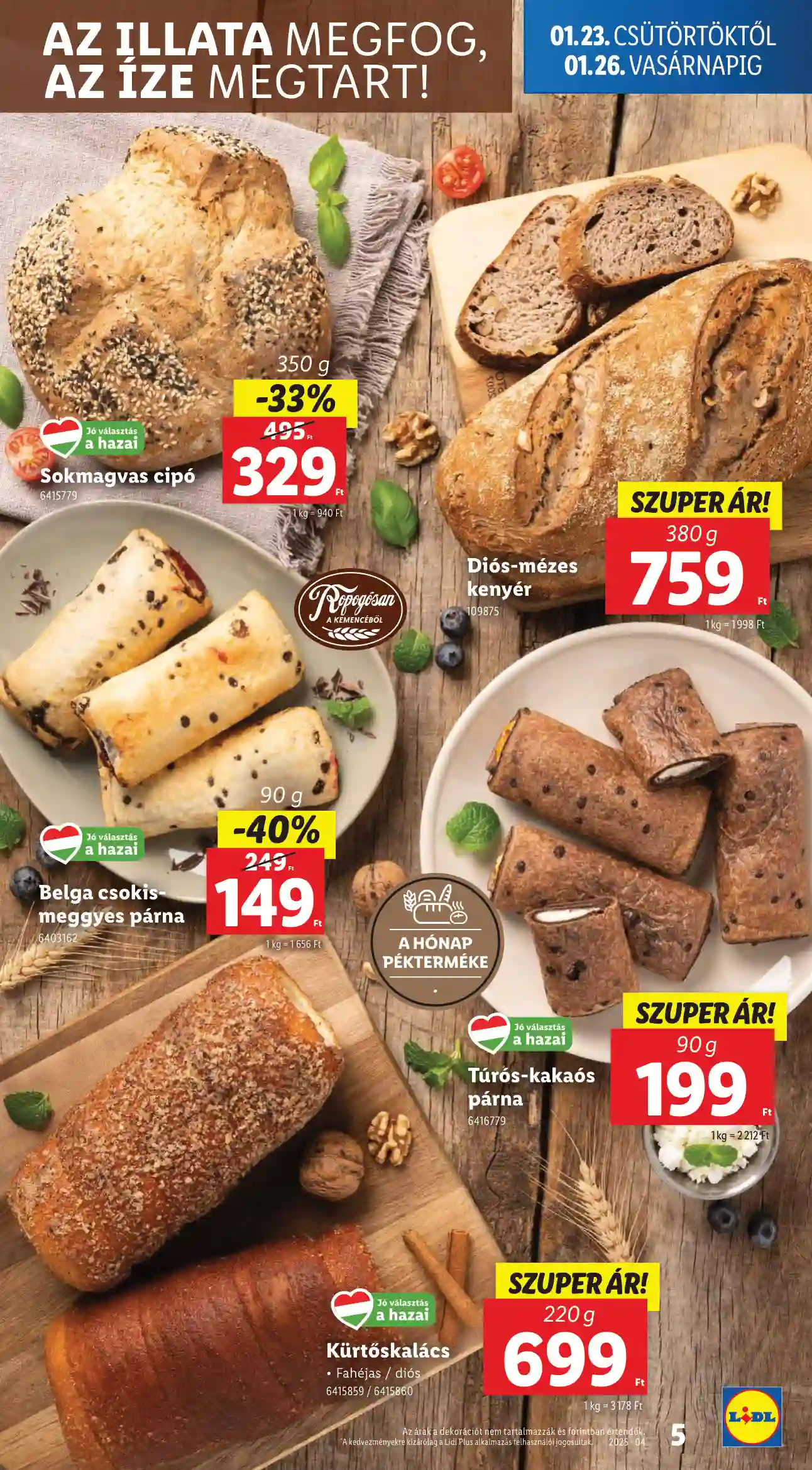 Lidl akciós újság 4. hét (Érvényes 01.23-tól) (35 oldal)