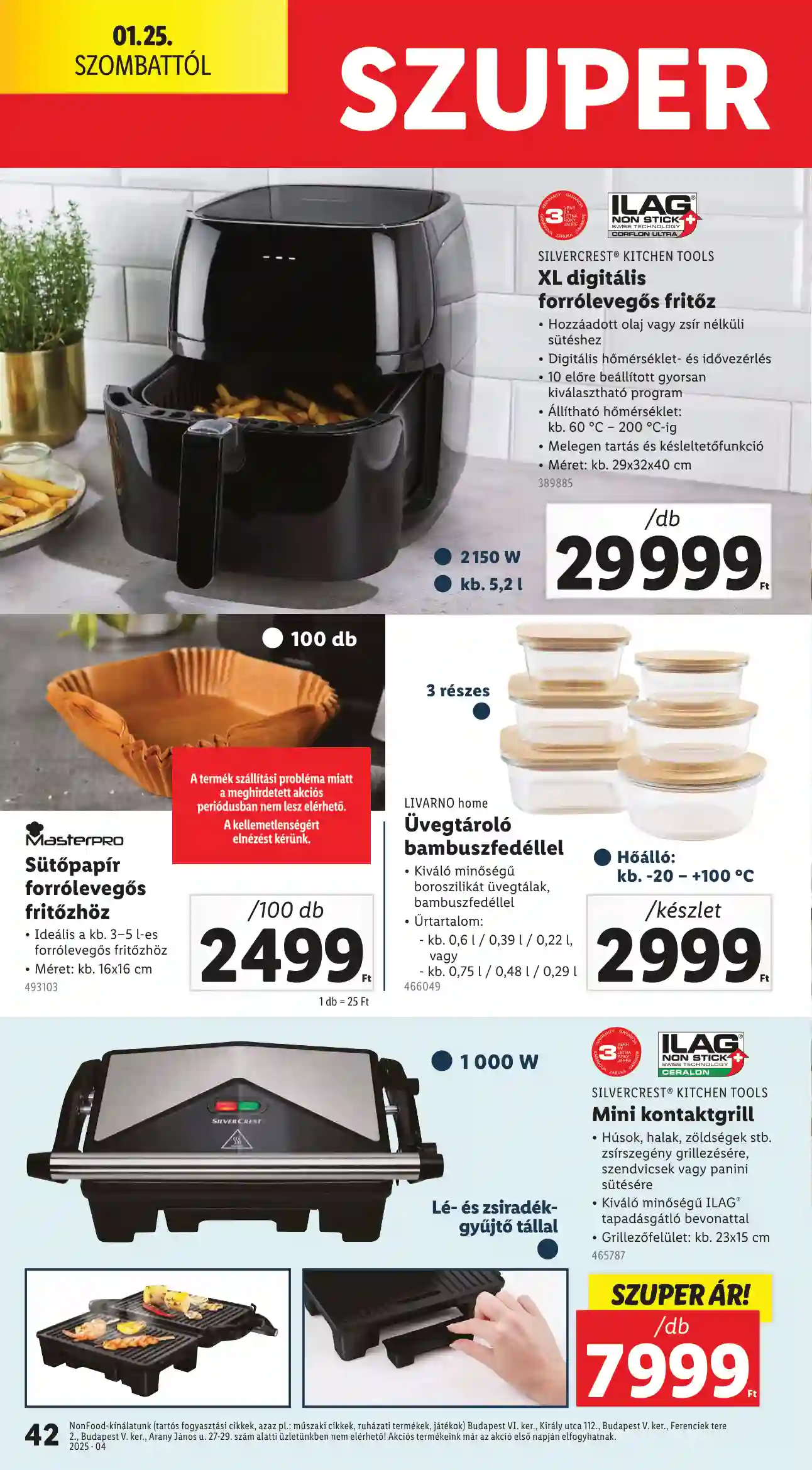 Lidl akciós újság 4. hét (Érvényes 01.23-tól) (37 oldal)