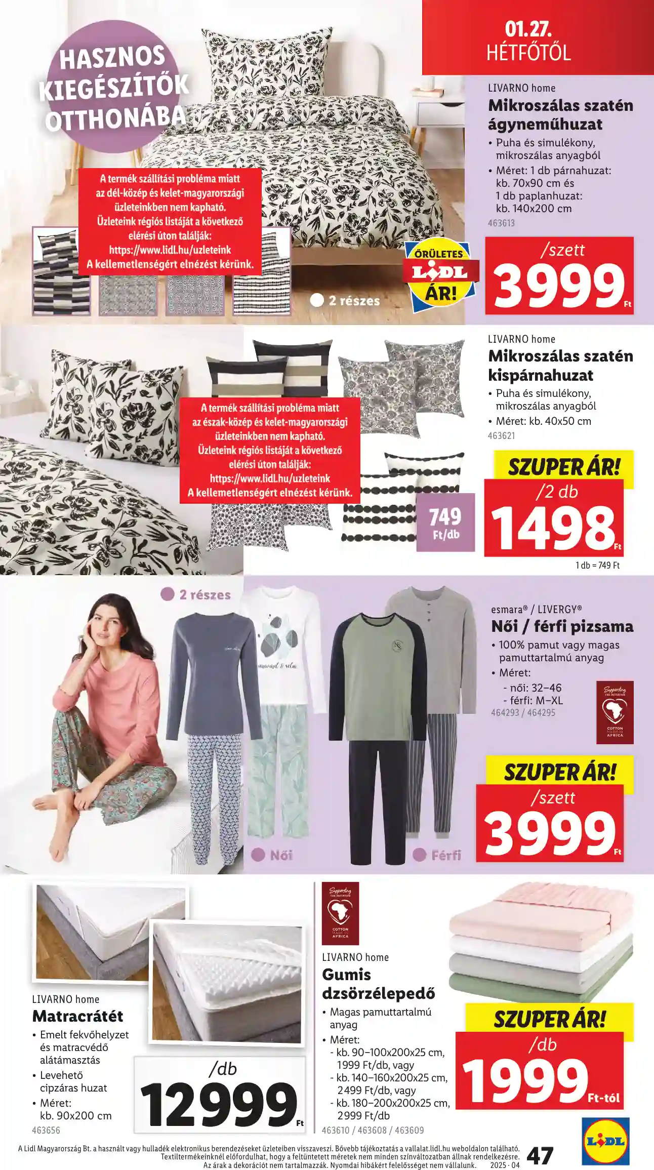 Lidl akciós újság 4. hét (Érvényes 01.23-tól) (42 oldal)