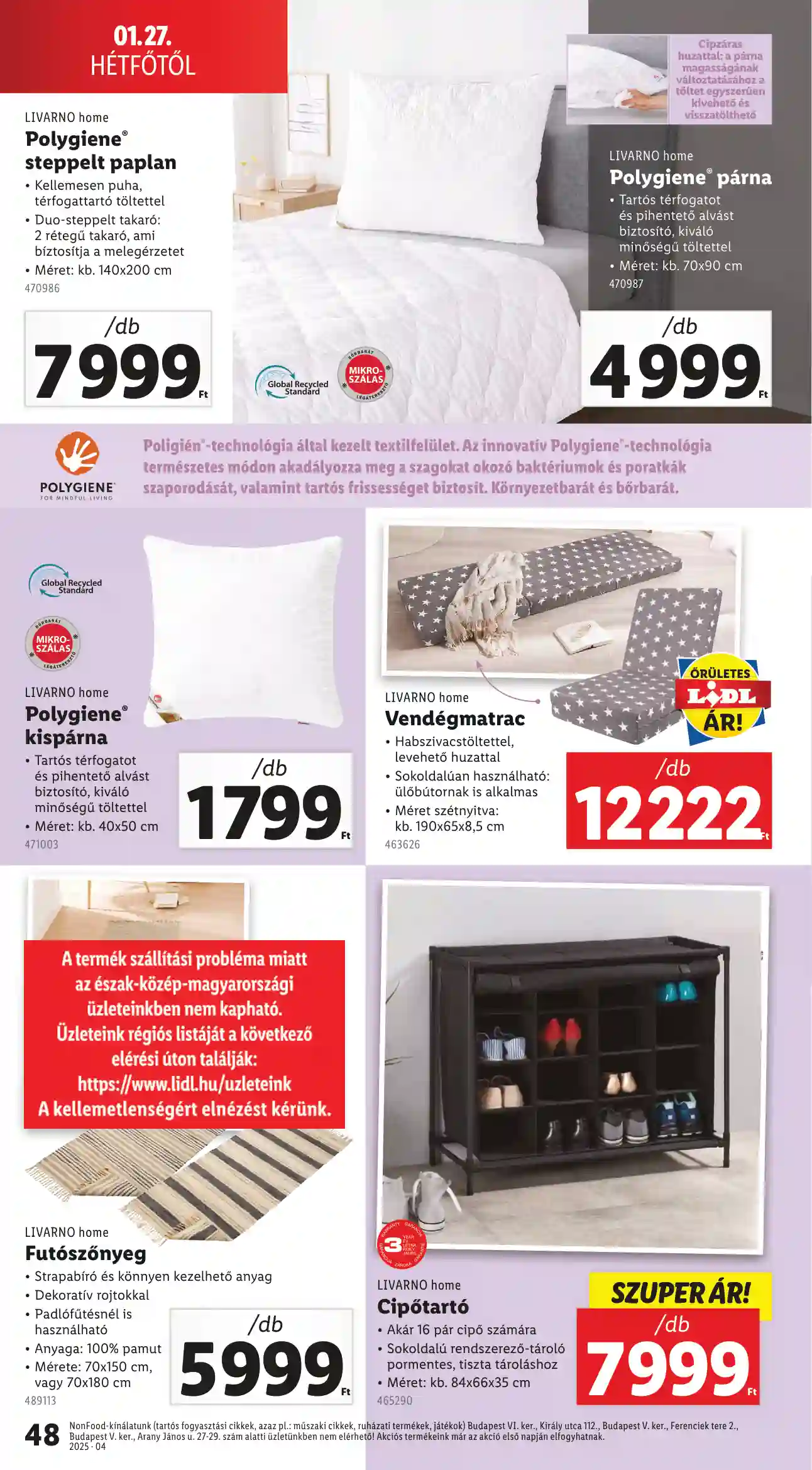 Lidl akciós újság 4. hét (Érvényes 01.23-tól) (43 oldal)