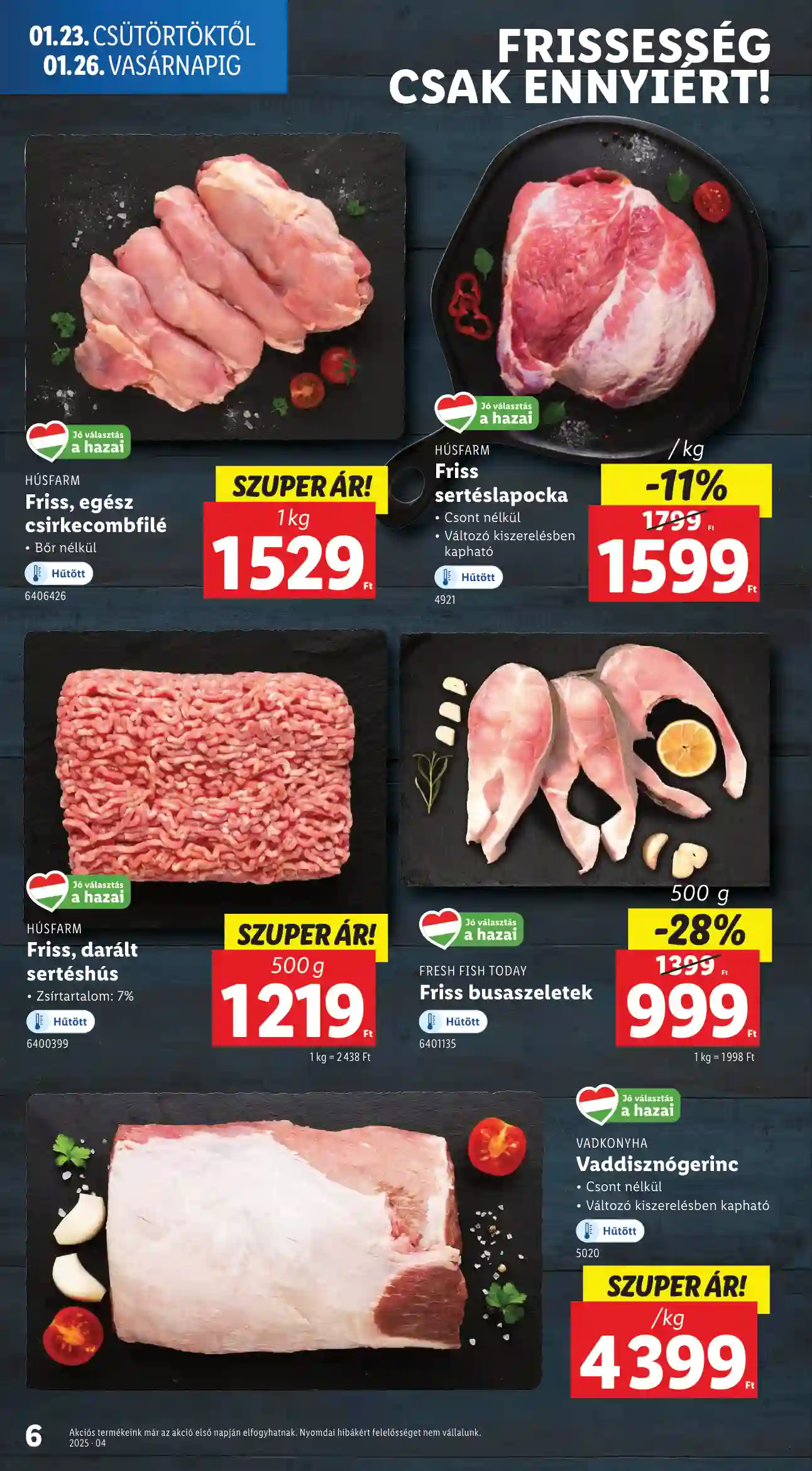 Lidl akciós újság 4. hét (Érvényes 01.23-tól) (46 oldal)