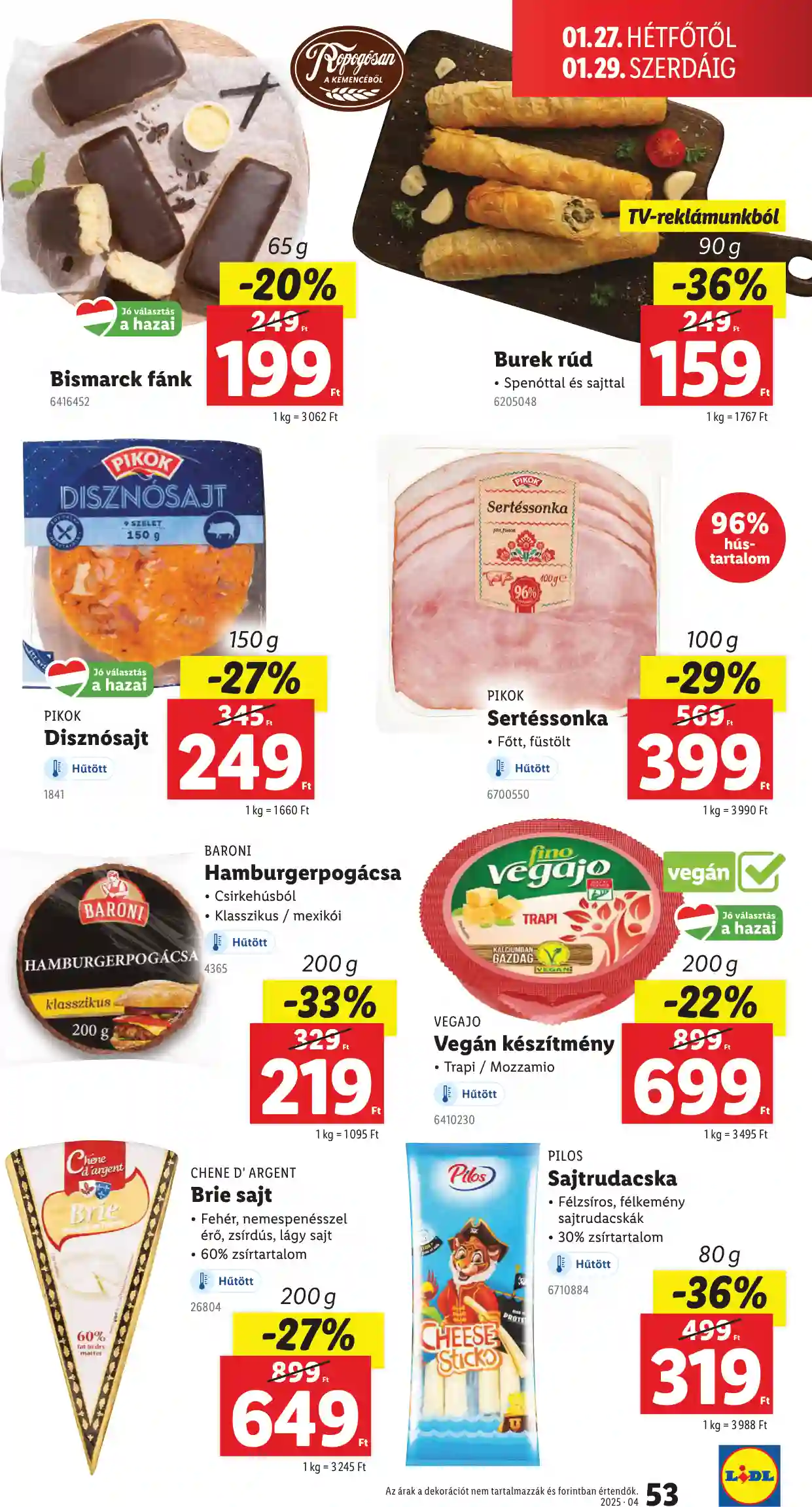 Lidl akciós újság 4. hét (Érvényes 01.23-tól) (49 oldal)