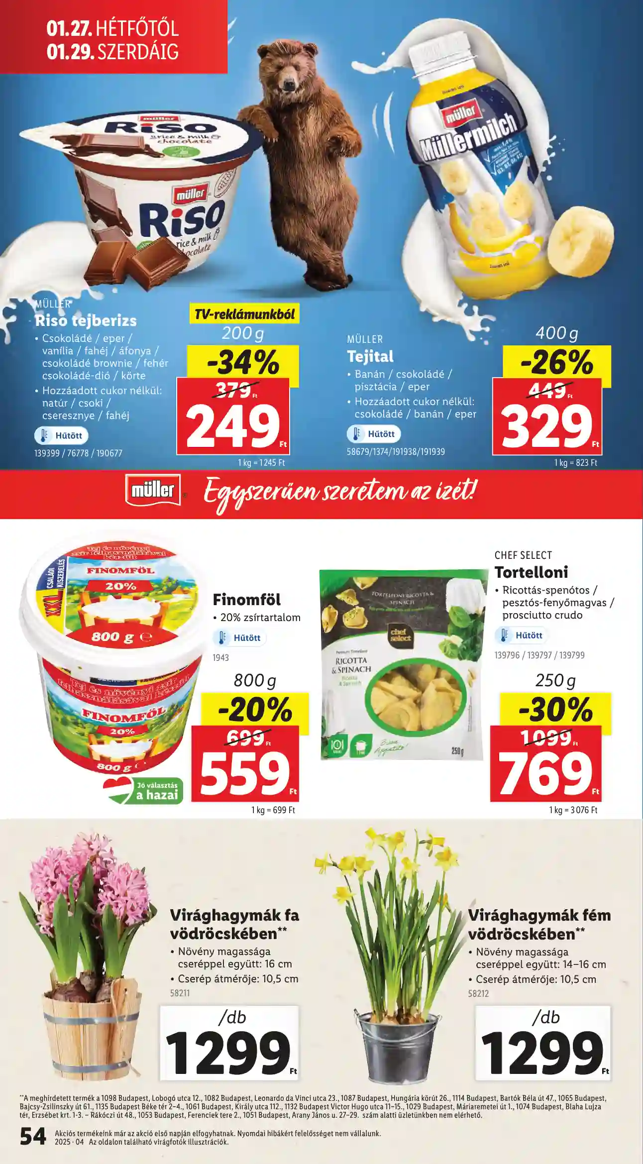Lidl akciós újság 4. hét (Érvényes 01.23-tól) (50 oldal)