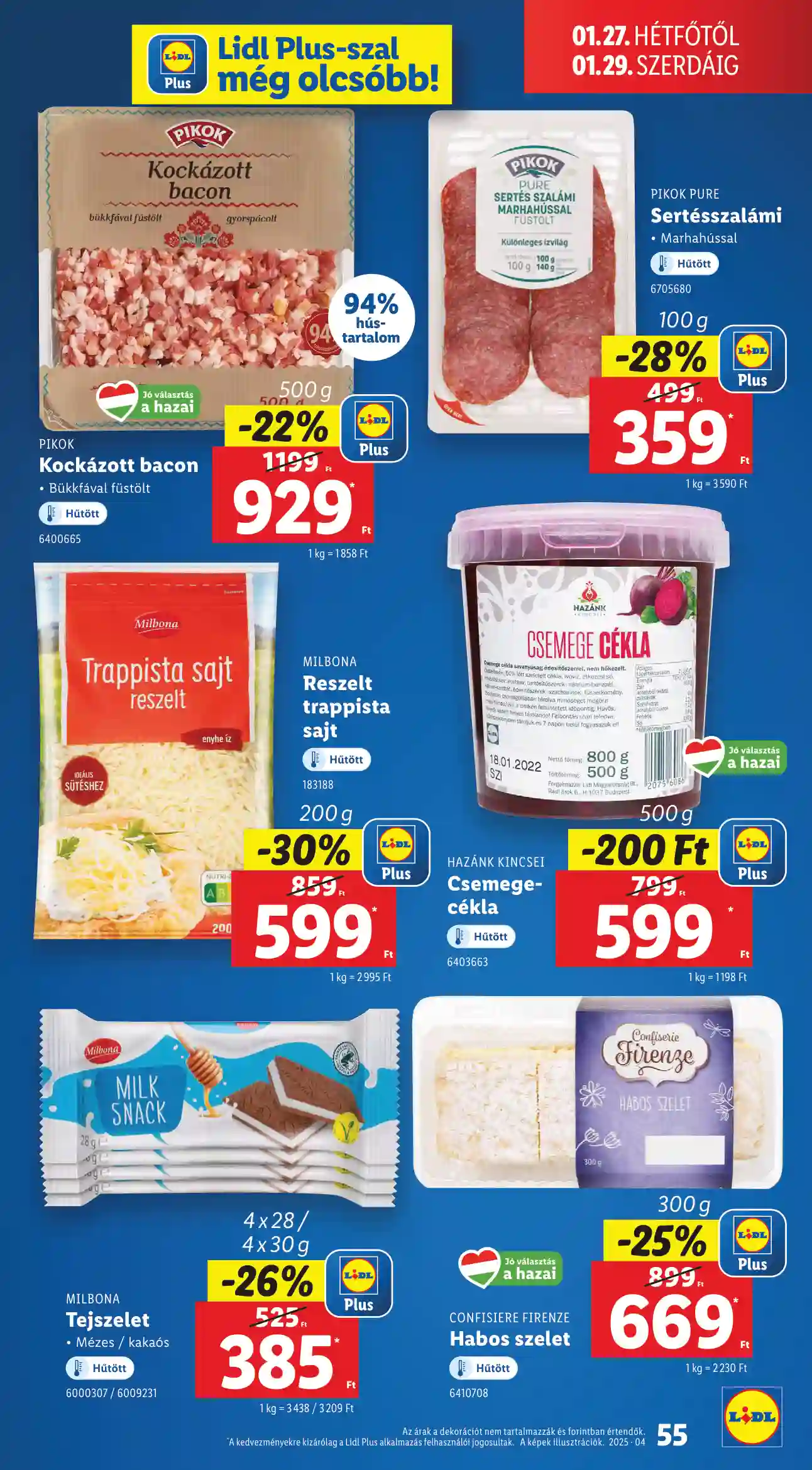 Lidl akciós újság 4. hét (Érvényes 01.23-tól) (51 oldal)