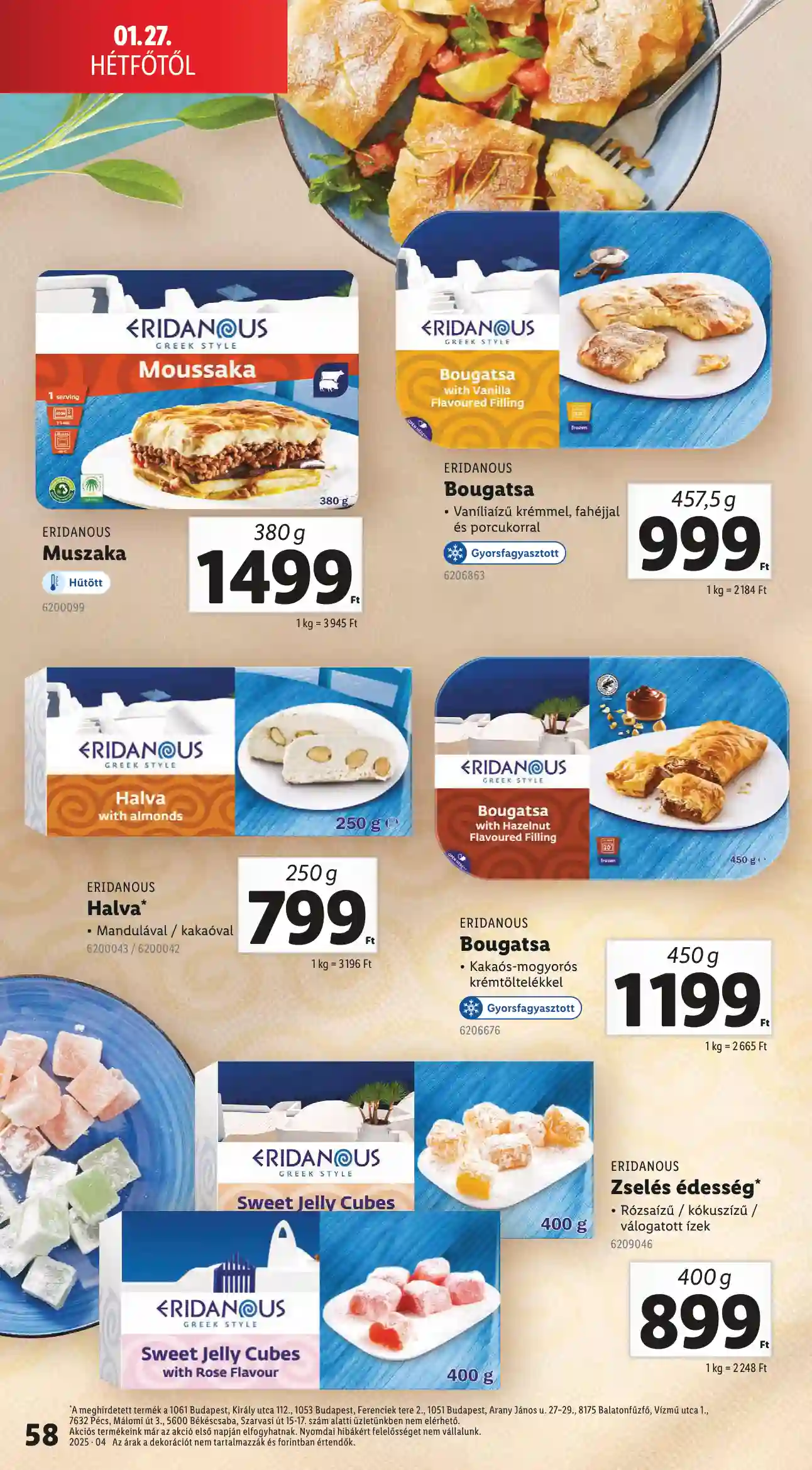Lidl akciós újság 4. hét (Érvényes 01.23-tól) (54 oldal)