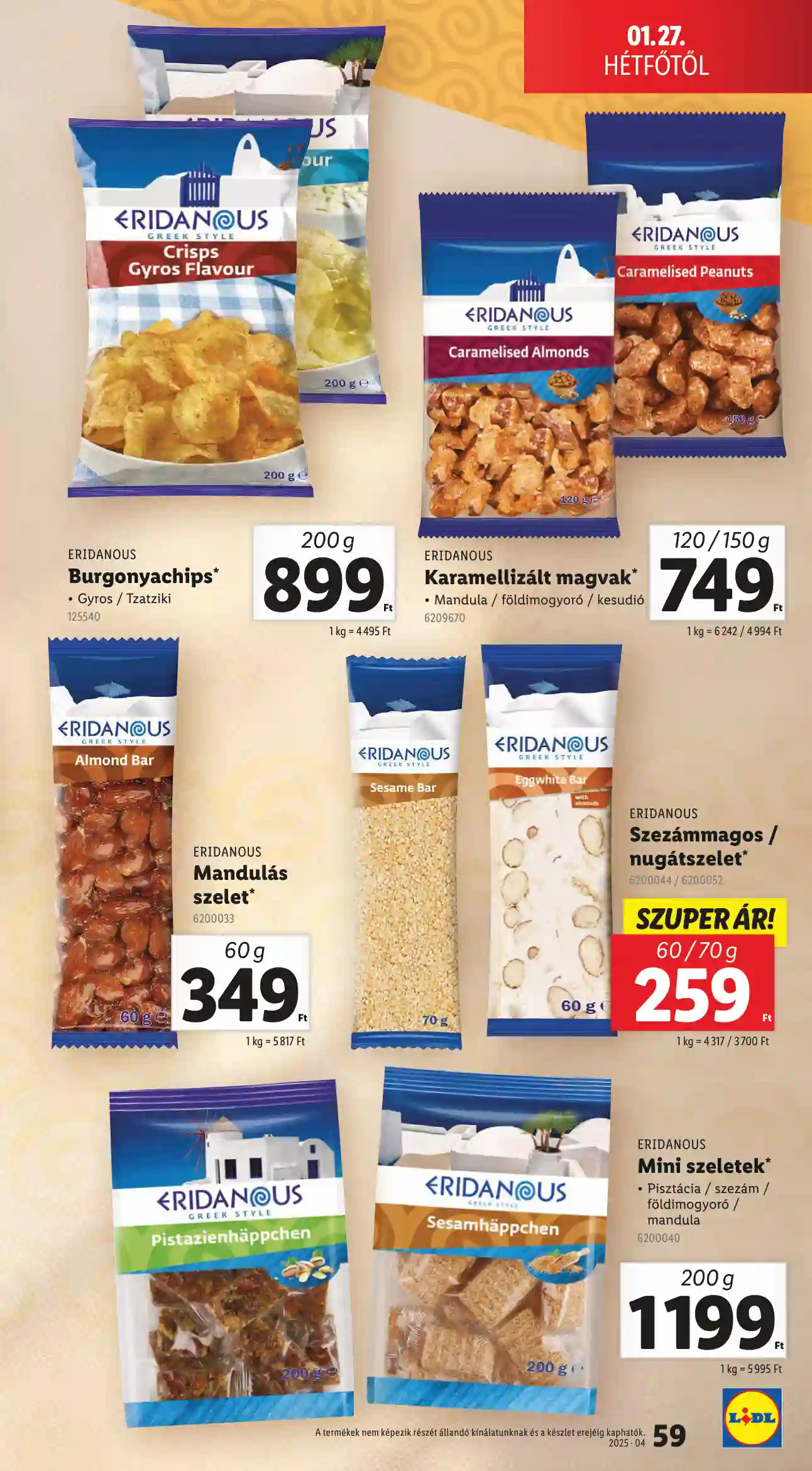 Lidl akciós újság 4. hét (Érvényes 01.23-tól) (55 oldal)