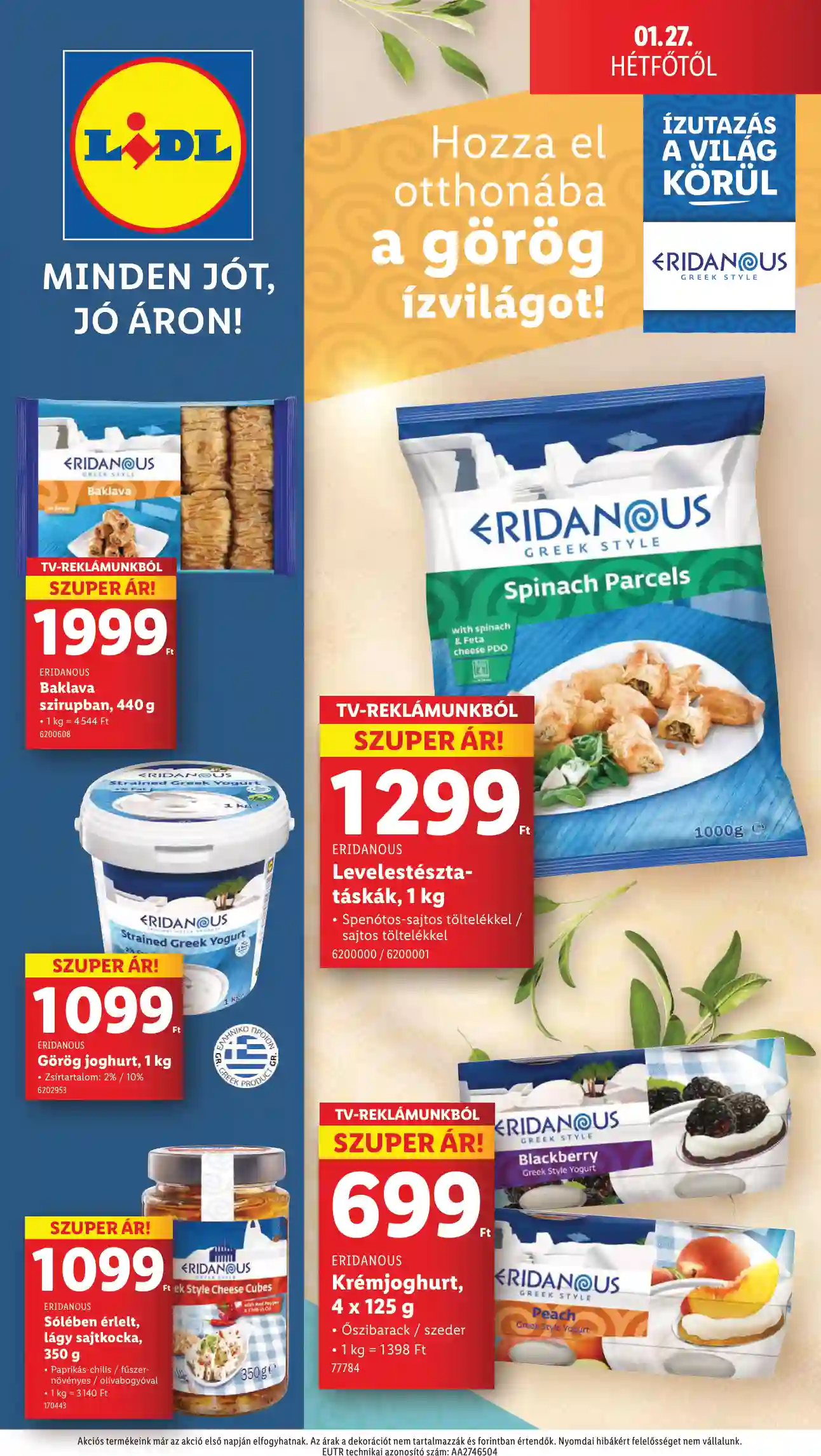 Lidl akciós újság 4. hét (Érvényes 01.23-tól) (59 oldal)