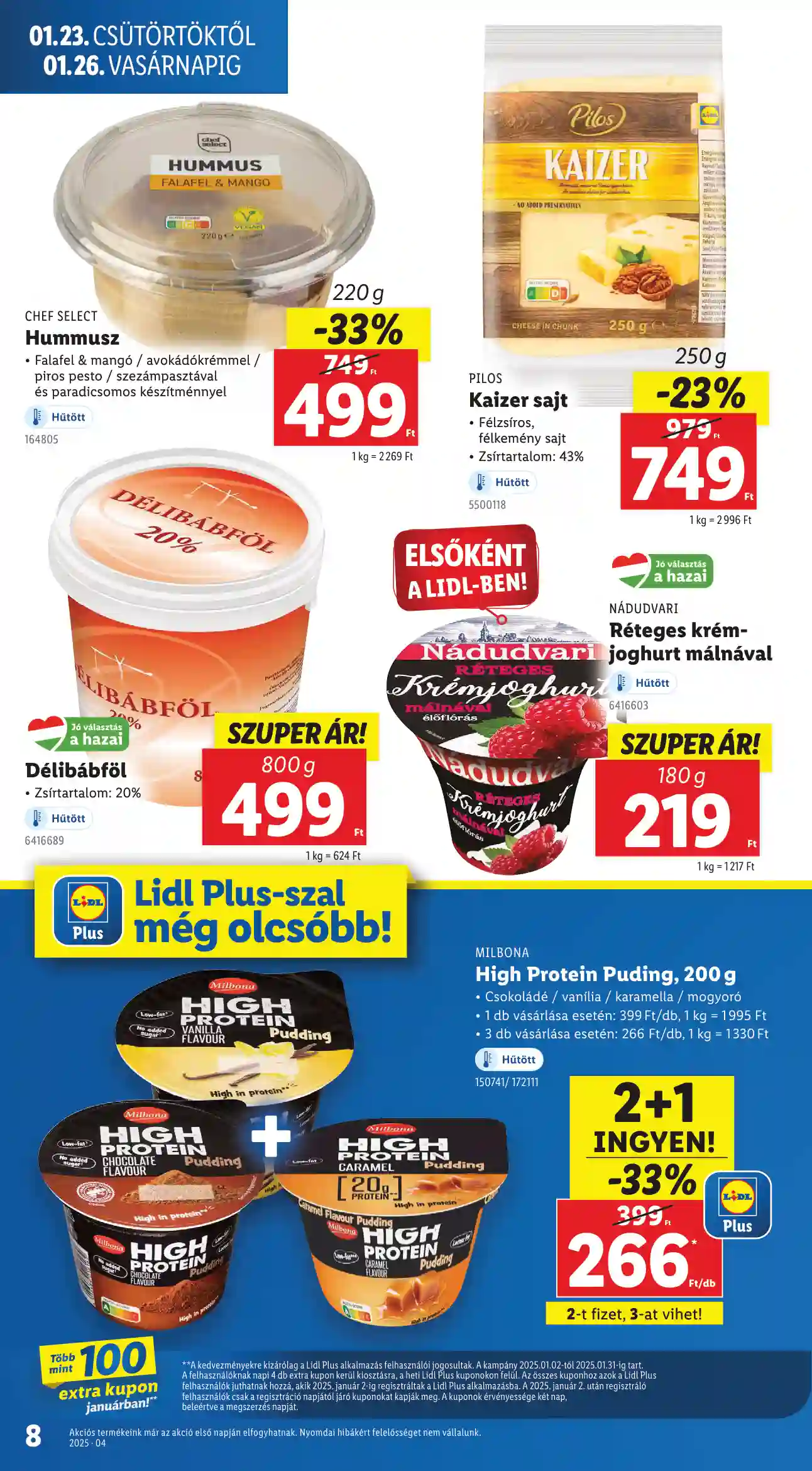 Lidl akciós újság 4. hét (Érvényes 01.23-tól) (60 oldal)