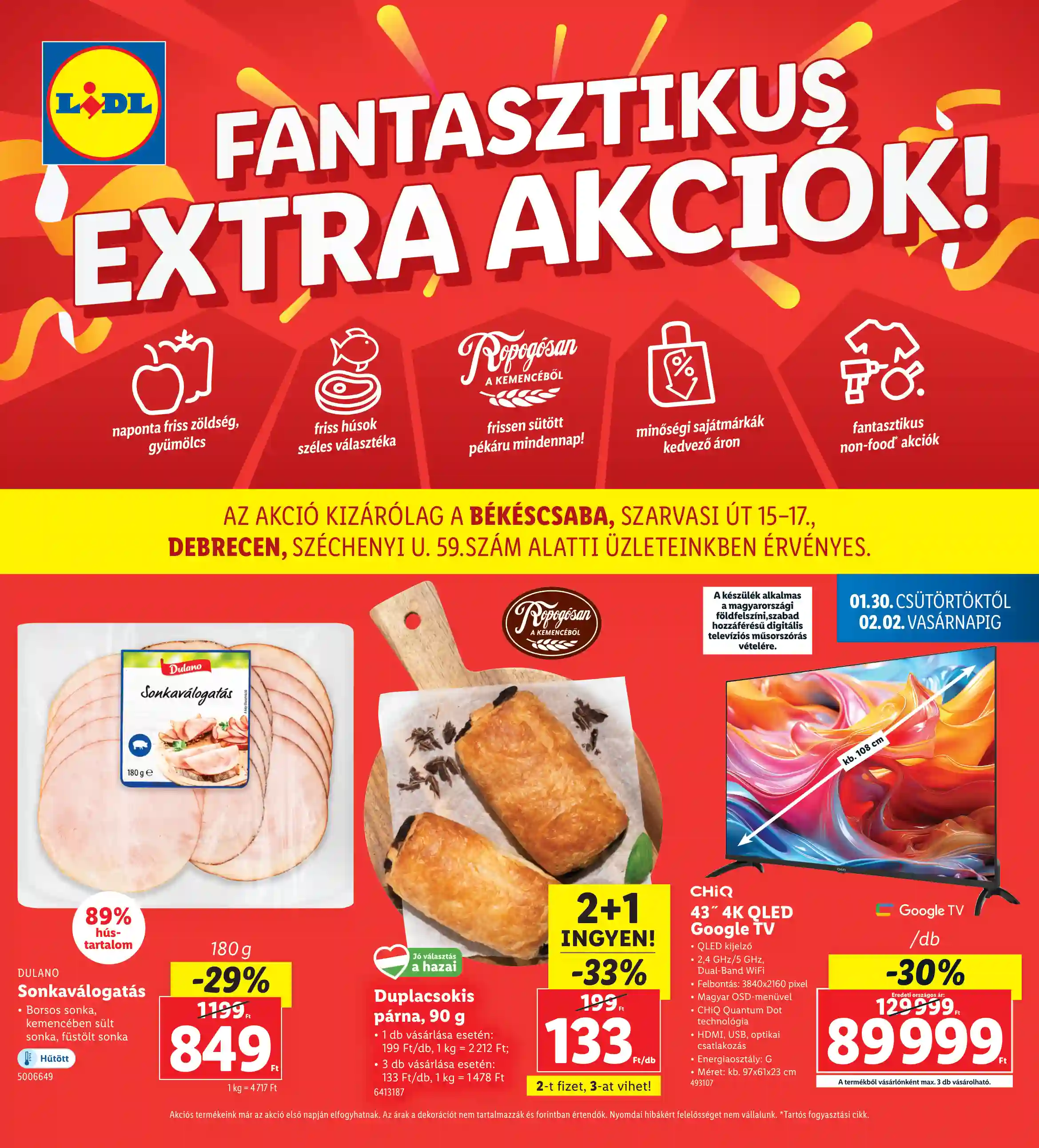 LIDL Regionális akciók 5.hét