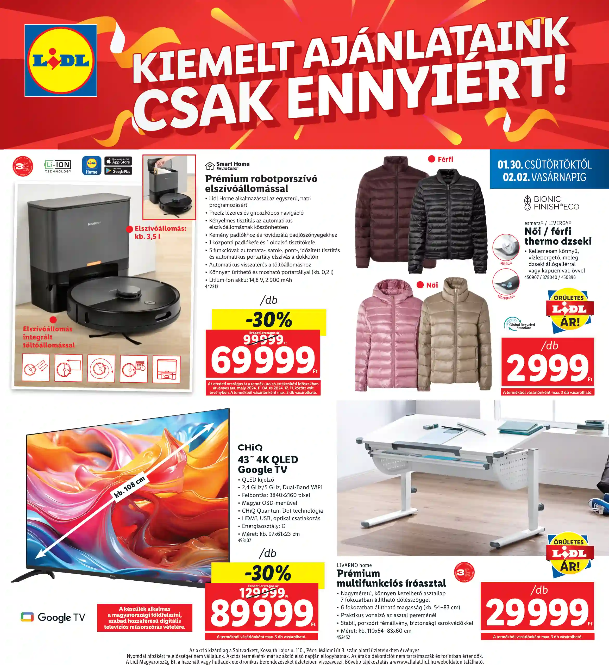 Lidl akciós újság 5. hét (Regionális akciók) (4 oldal)