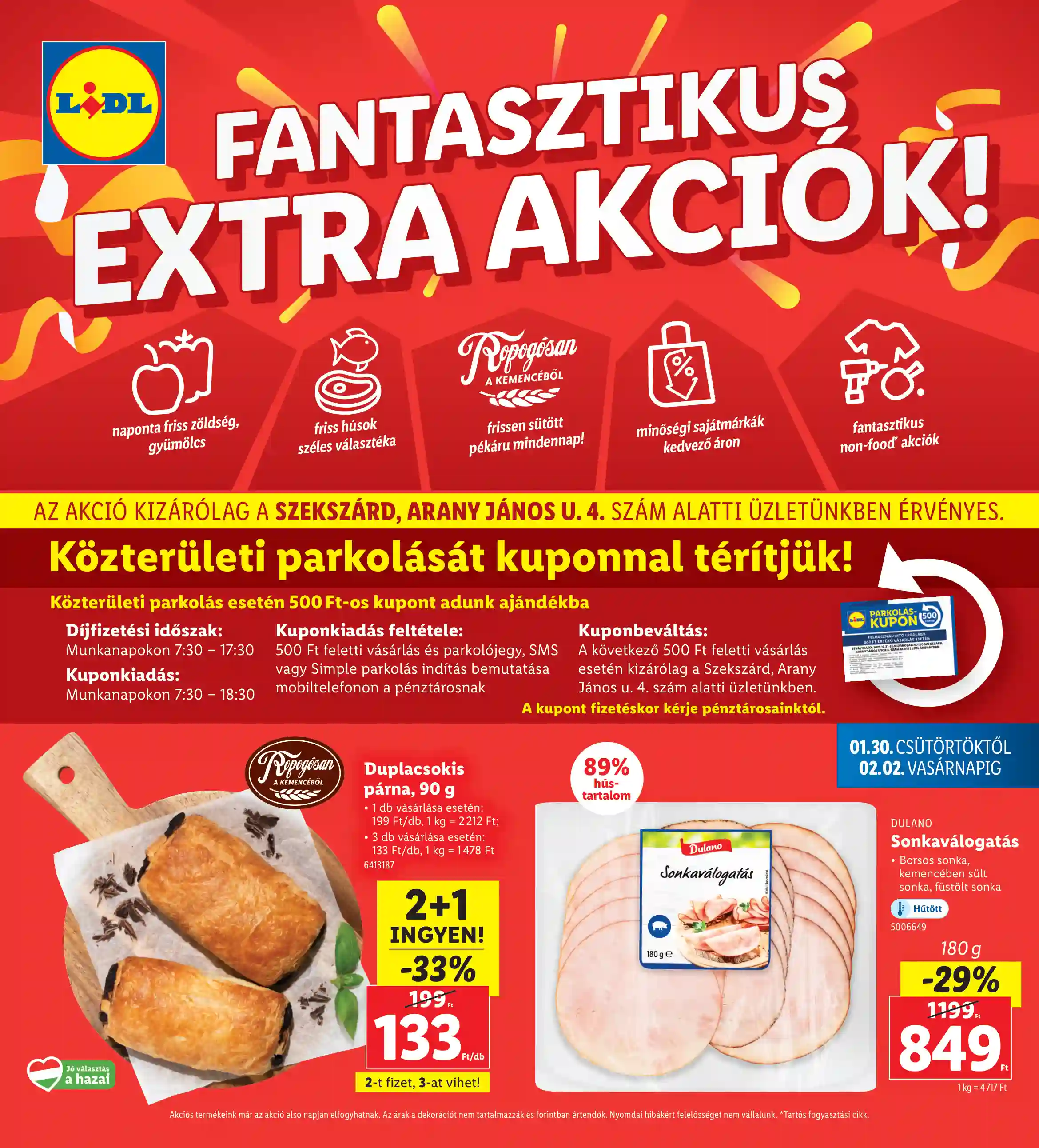LIDL Regionális akciók – Szekszárd 5.hét