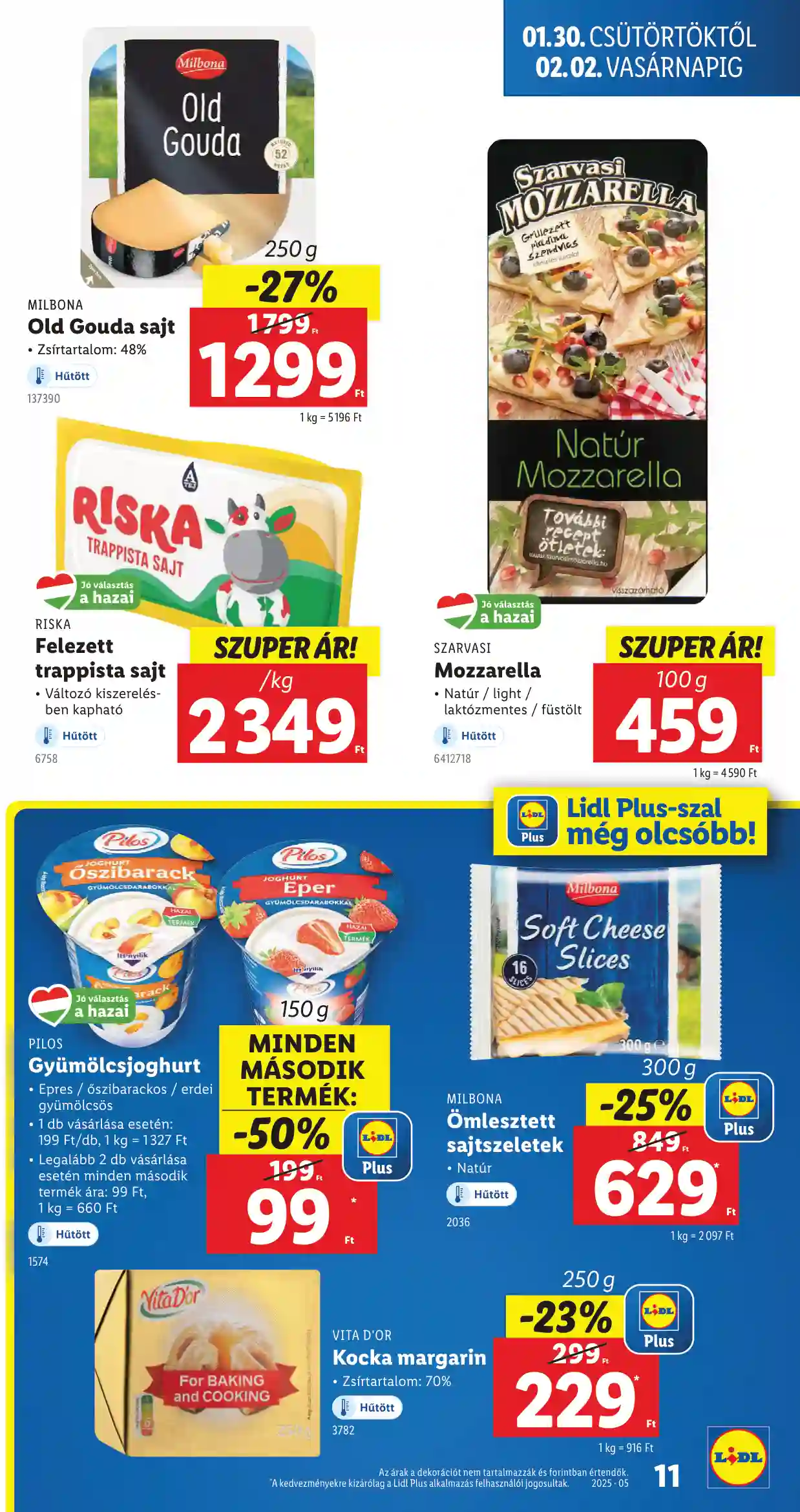 Lidl akciós újság 5. hét (Érvényes 01.30-tól) (3 oldal)