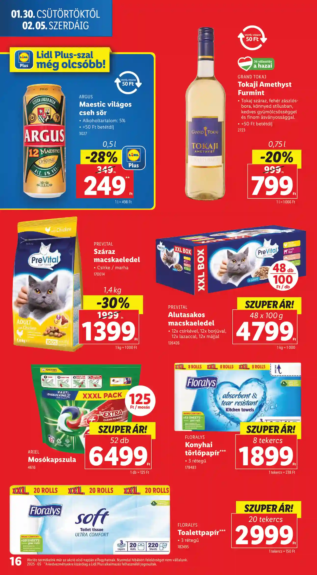Lidl akciós újság 5. hét (Érvényes 01.30-tól) (8 oldal)