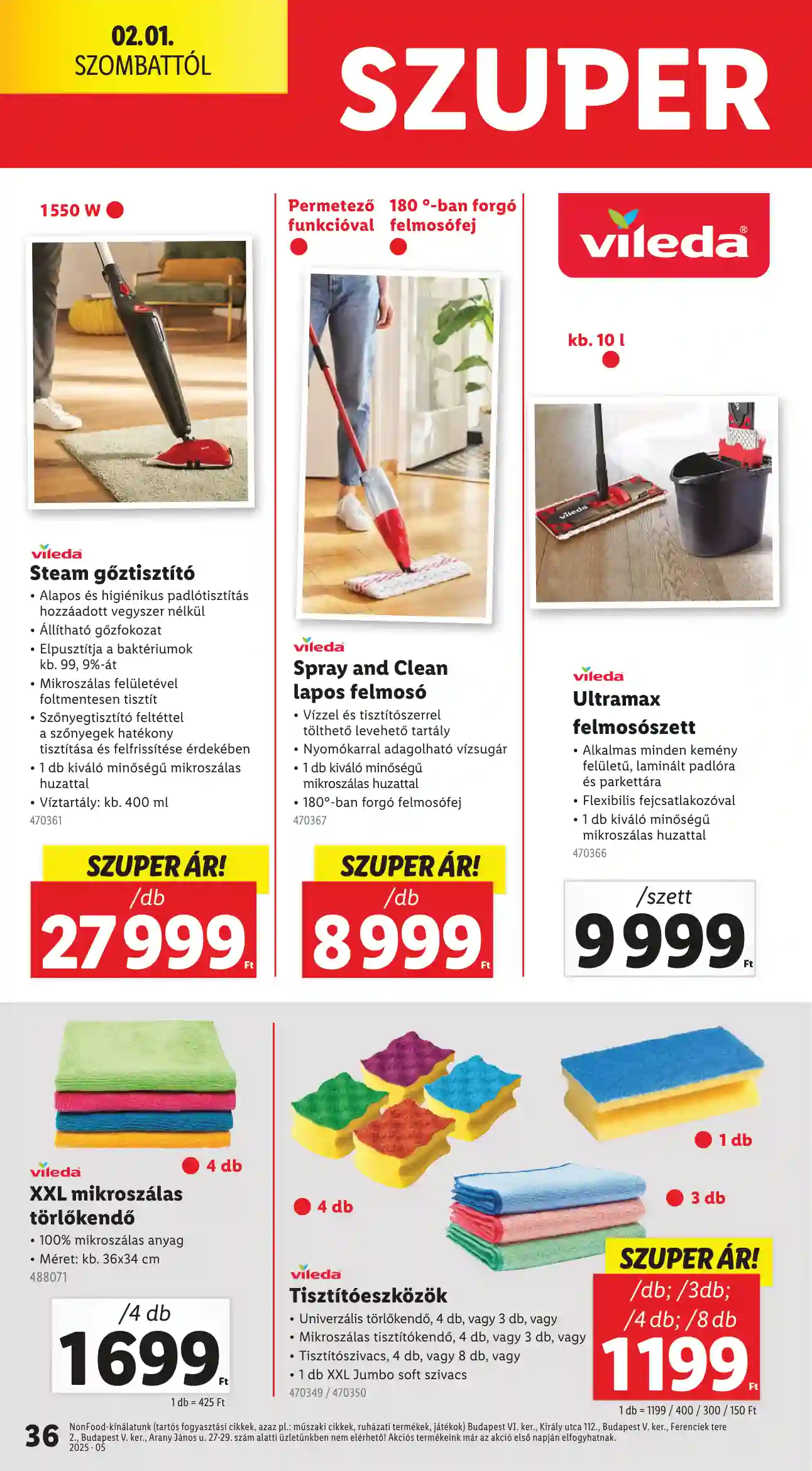 Lidl akciós újság 5. hét (Érvényes 01.30-tól) (30 oldal)