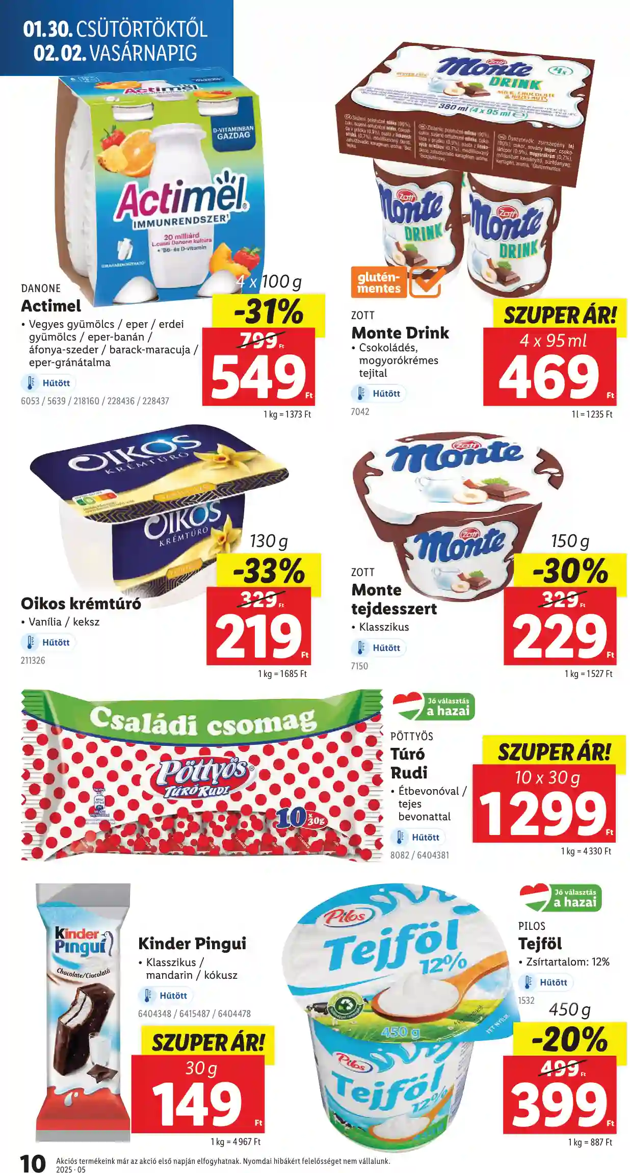 Lidl akciós újság 5. hét (Érvényes 01.30-tól) (54 oldal)