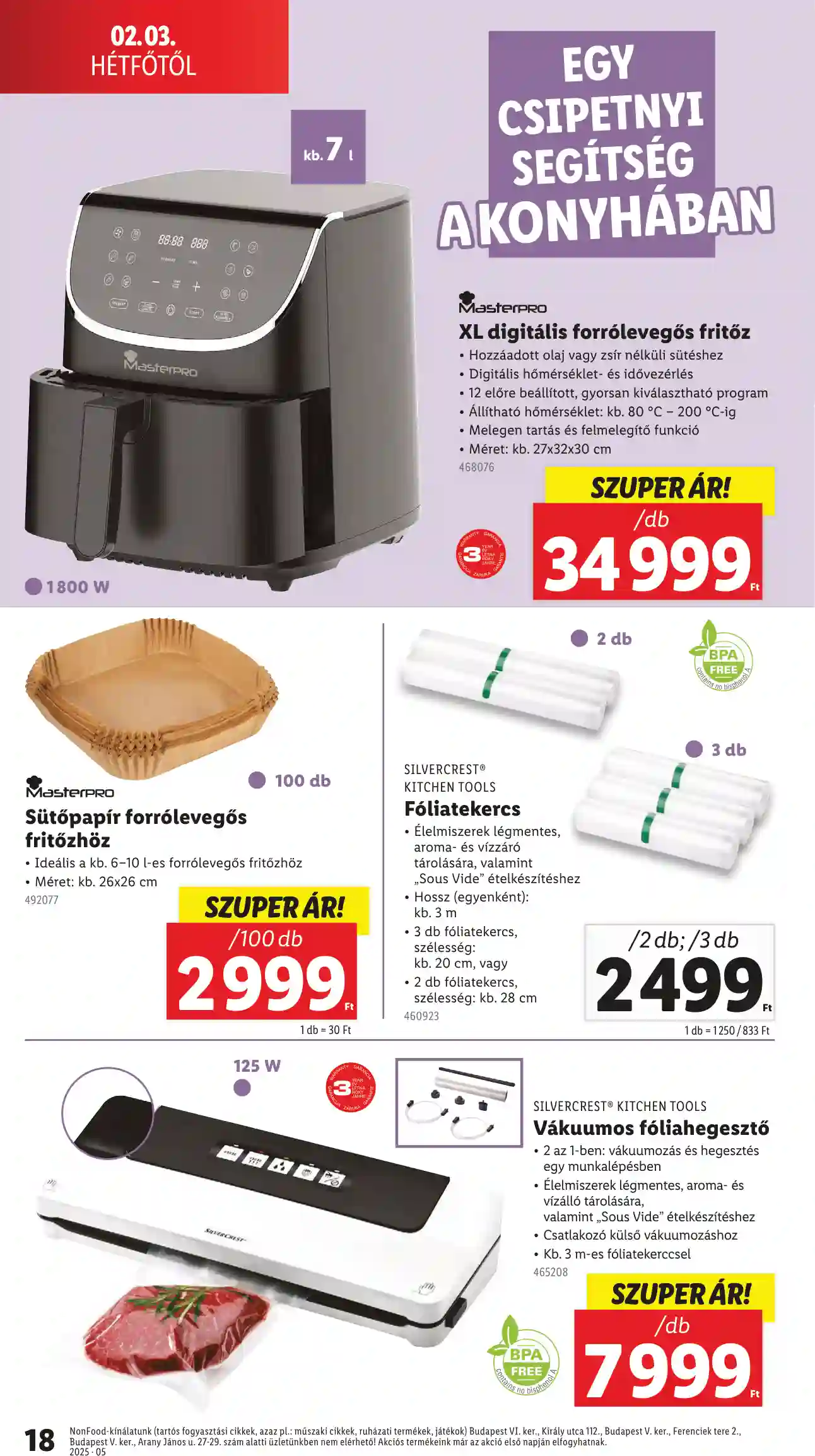 Lidl akciós újság 5. hét (Érvényes 01.30-tól) (10 oldal)