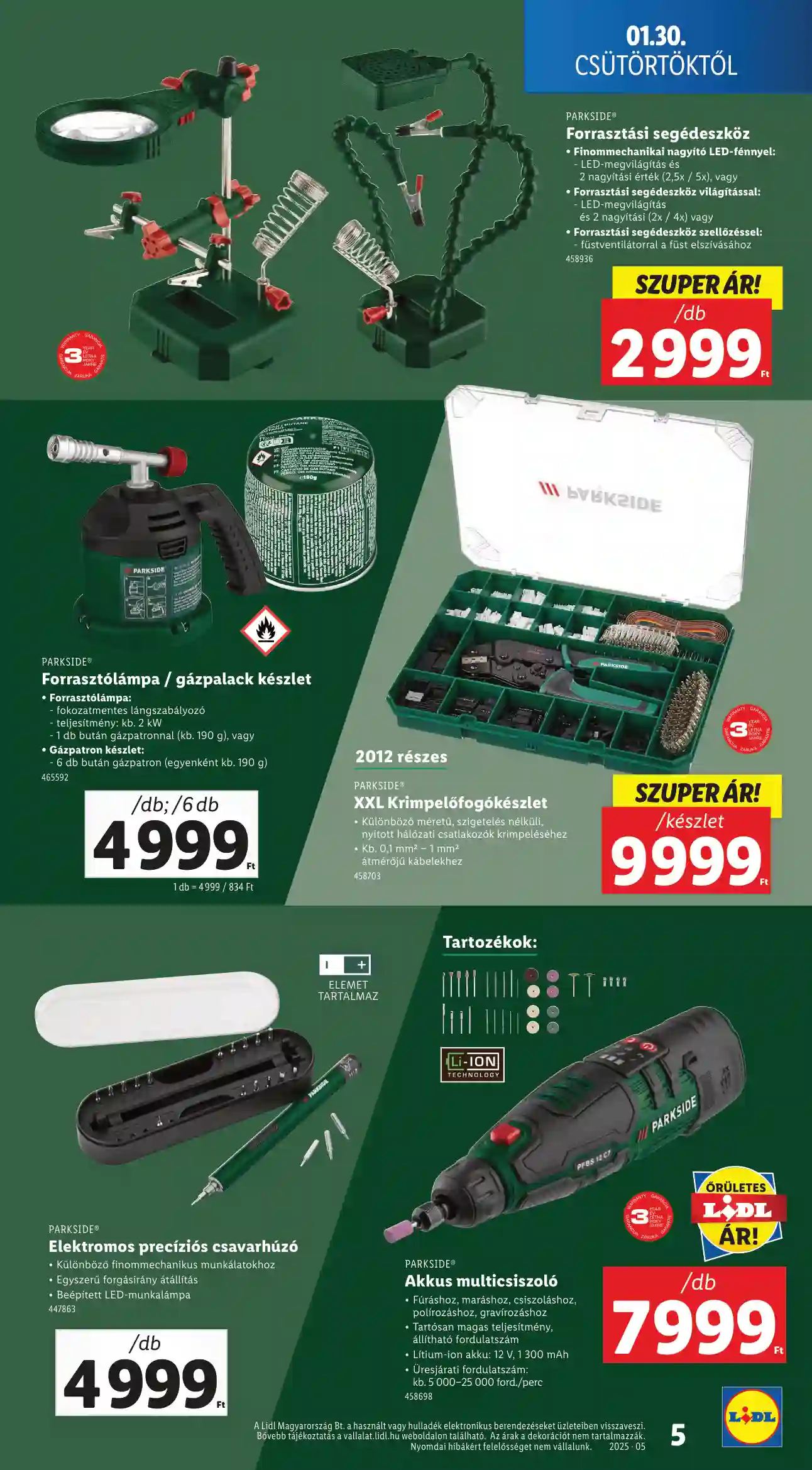 Lidl akciós újság 5. hét (Érvényes 01.30-tól) (14 oldal)