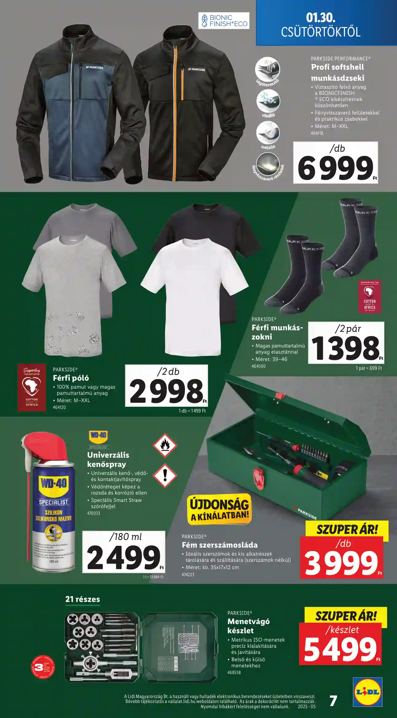 Lidl akciós újság 5. hét (Érvényes 01.30-tól) (16 oldal)