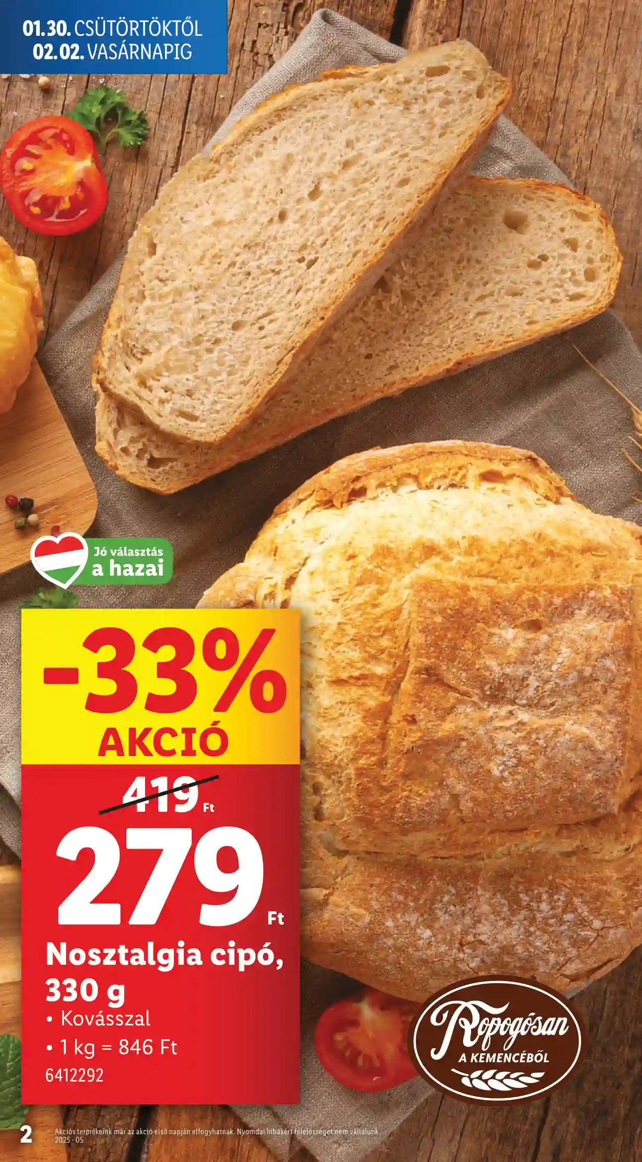 Lidl akciós újság 5. hét (Érvényes 01.30-tól) (2 oldal)